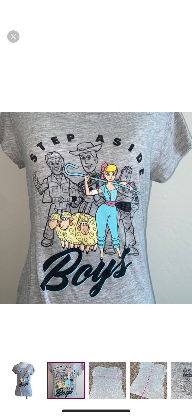 Disney Disney medium toy story‎ 4 Bo Peep tee Size M / US 6-8 / IT 42-44 - 5 Thumbnail