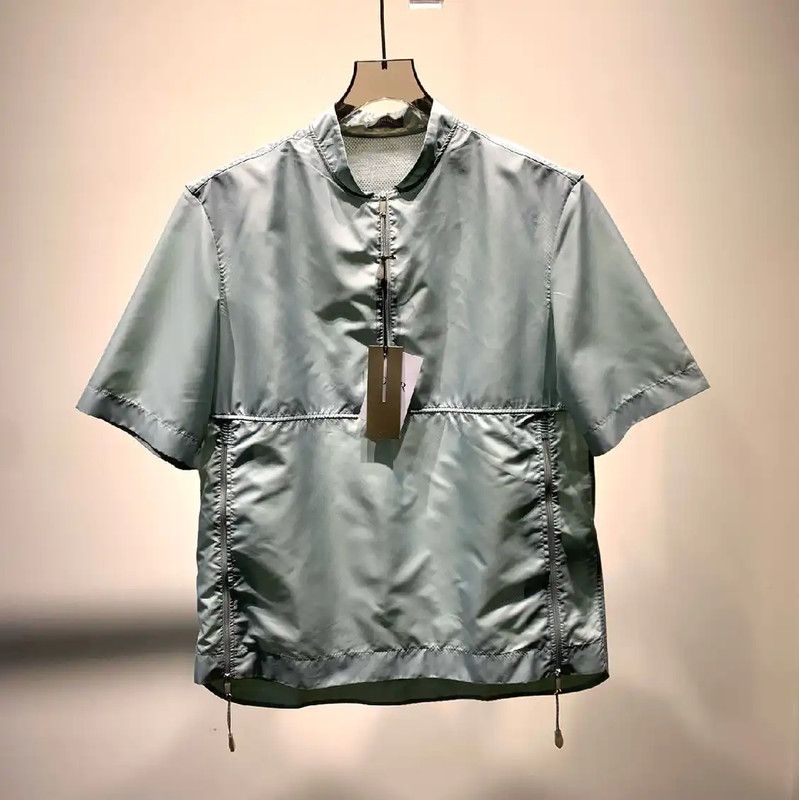 Dior Dior Men's Green Nylon T-Shirt 0089 Size US M / EU 48-50 / 2 - 1 Thumbnail