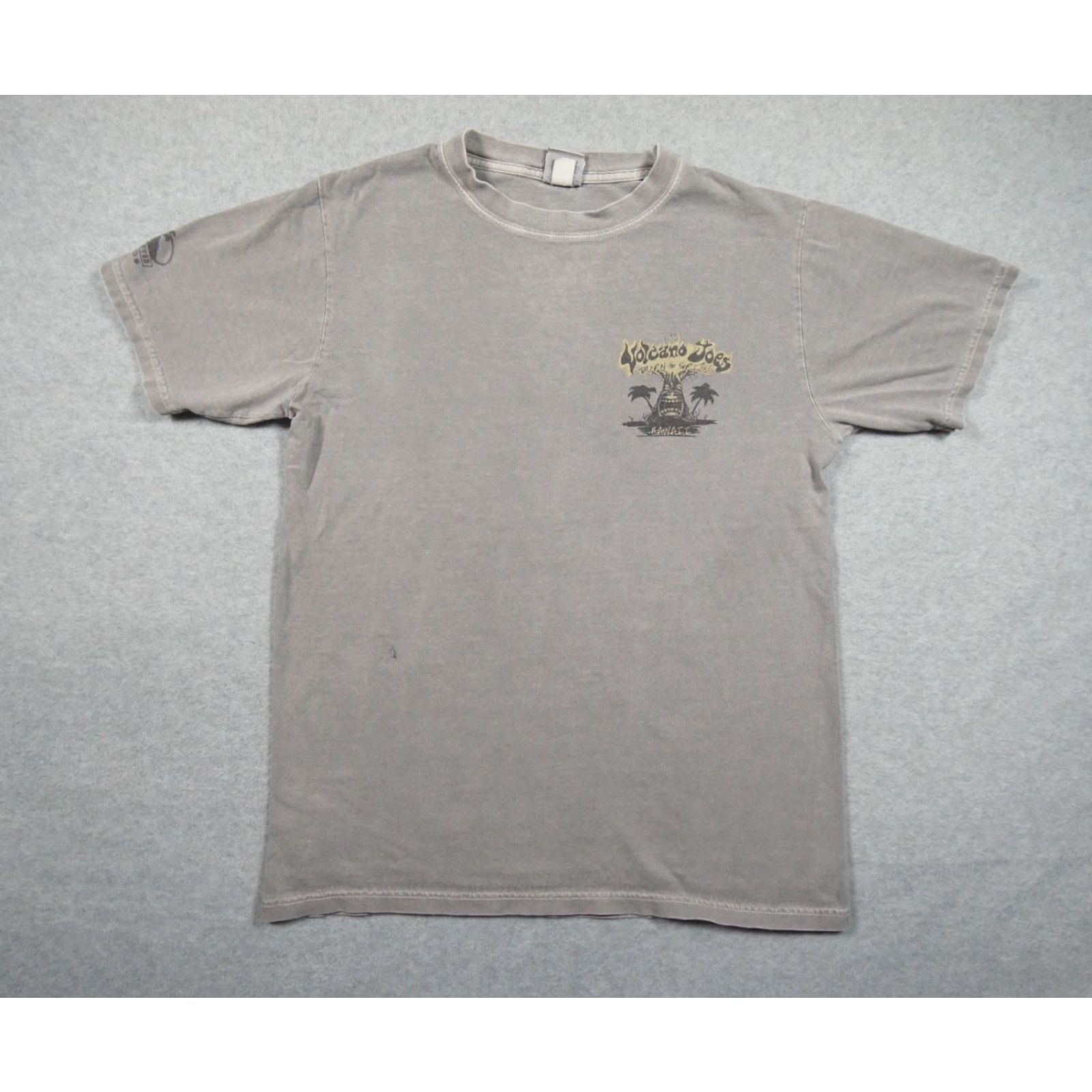 Vintage Crazy Shirts Hawaiian T-Shirt for Men, Size Small, Gray, Casual Tee Size US S / EU 44-46 / 1 - 3 Thumbnail
