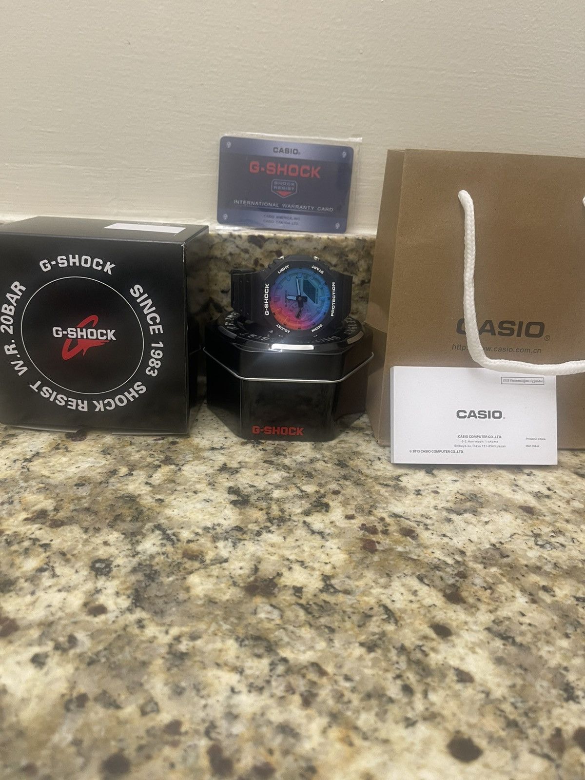 G Shock G-Shock Black Multi-Color Size ONE SIZE - 1 Thumbnail
