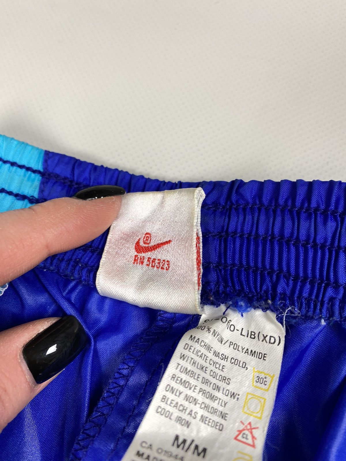 Nike × Vintage Nike vintage Y2K men’s nylon track pants size M Size US 32 / EU 48 - 18 Thumbnail