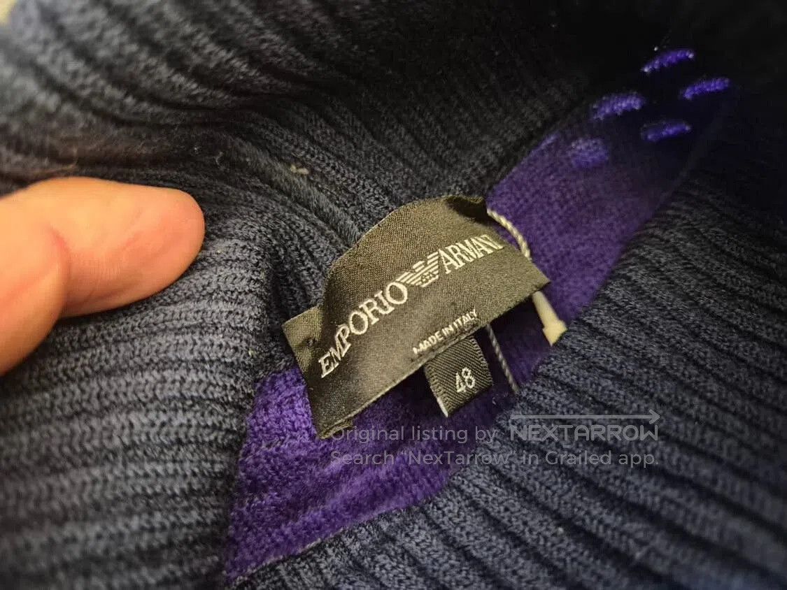 Armani Armani Vintage Kara Jan Knit Sweater. Size US M / EU 48-50 / 2 - 3 Thumbnail