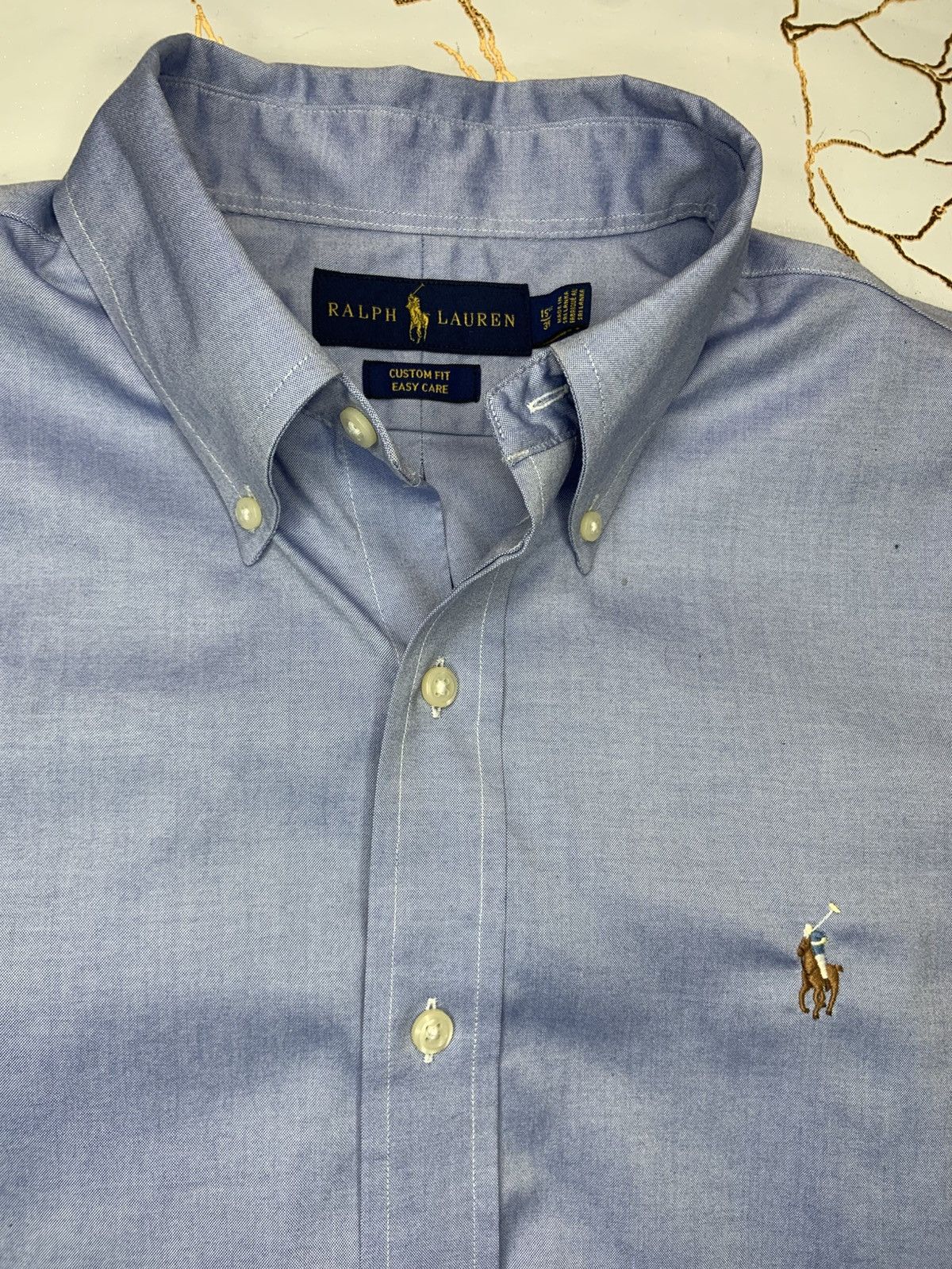 Polo Ralph Lauren × Ralph Lauren Ralph Lauren Men Blue Button Up Shirt Size 15.5 39 Size US M / EU 48-50 / 2 - 3 Thumbnail