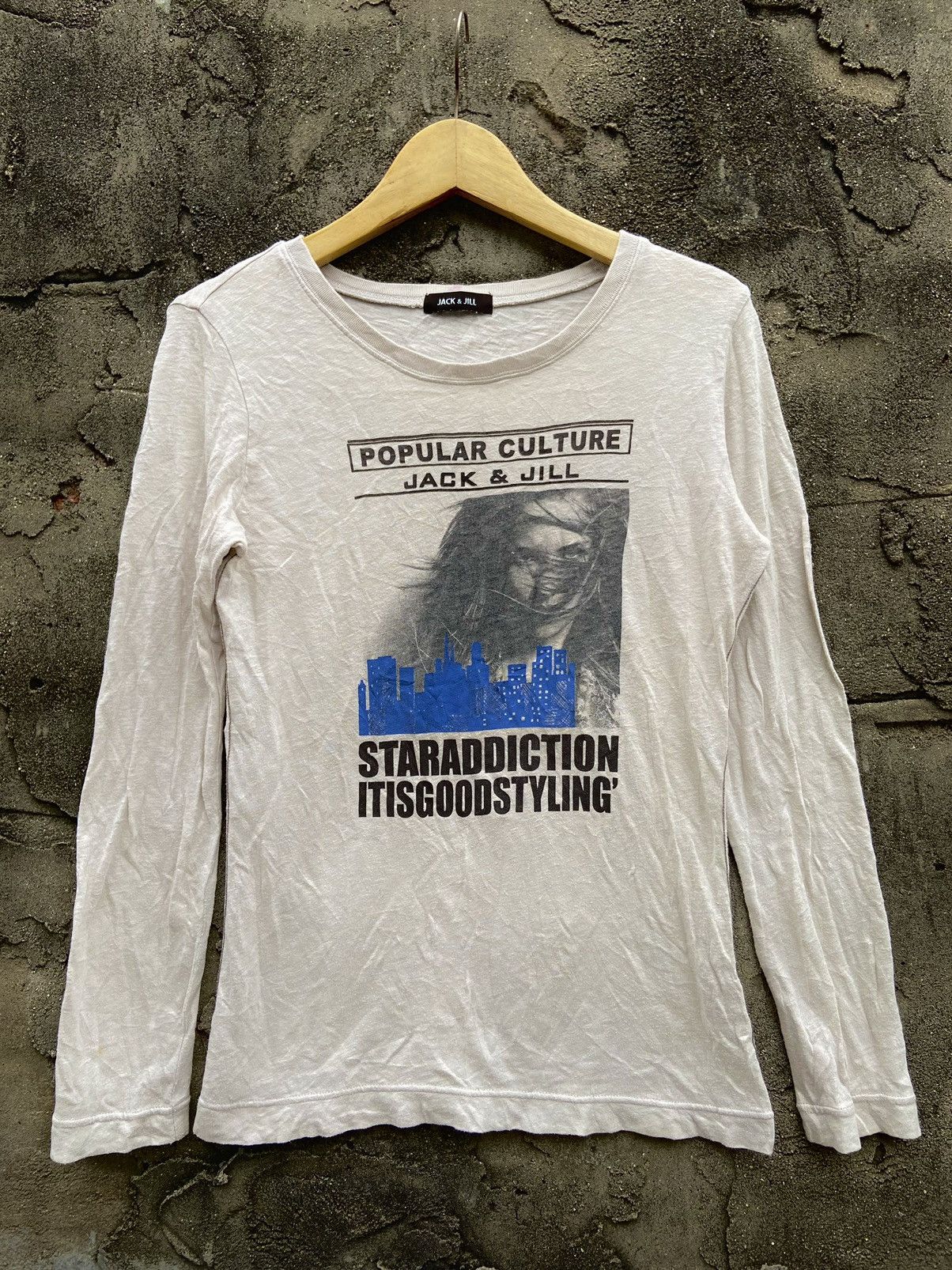If Six Was Nine 2000s jack & Jill popular culture women long sleeve t-shirt Size M / US 6-8 / IT 42-44 - 1 Thumbnail