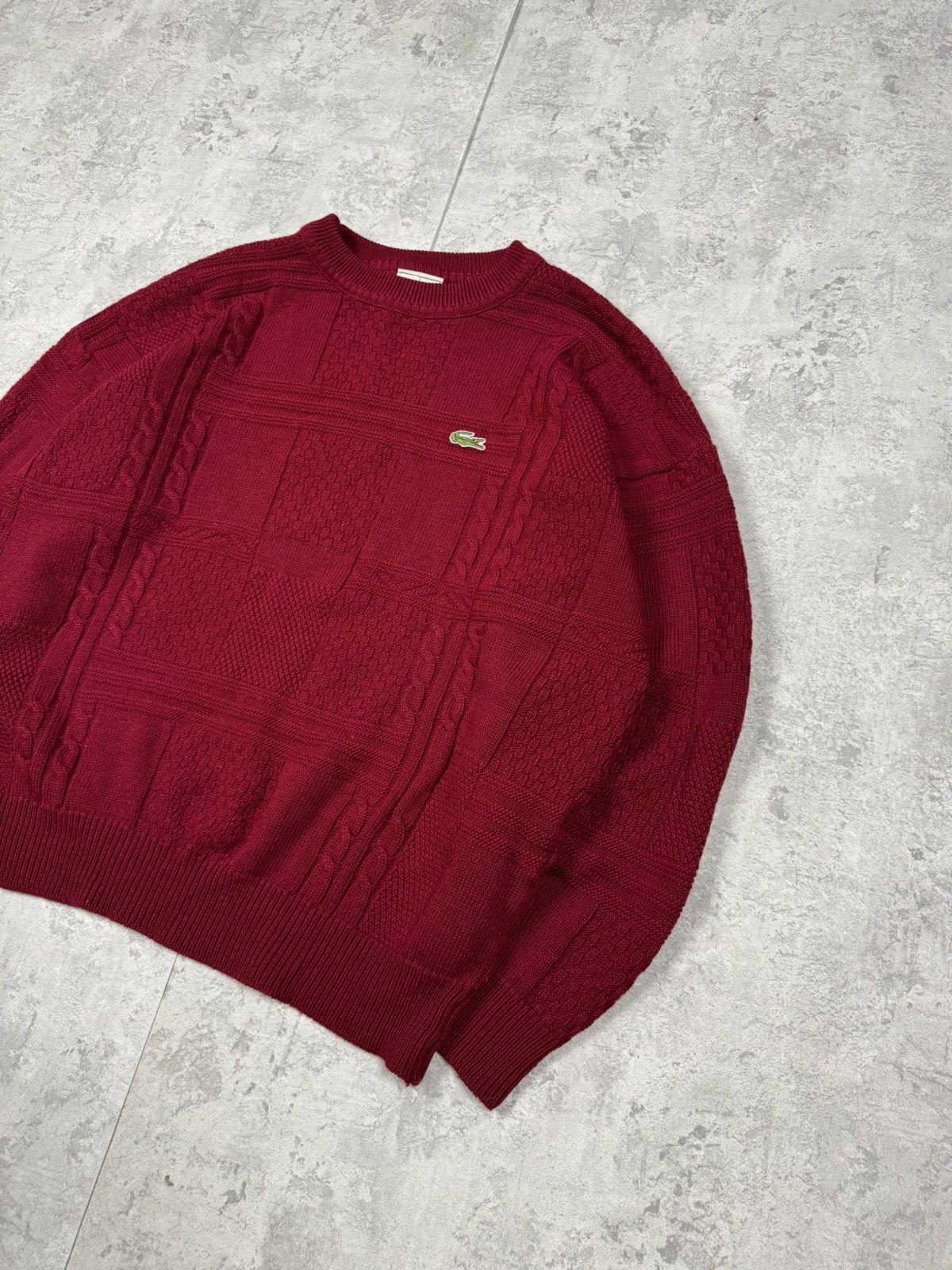 Lacoste Vintage Lacoste Y2K Sweater Size 7 Size US L / EU 52-54 / 3 - 3 Thumbnail