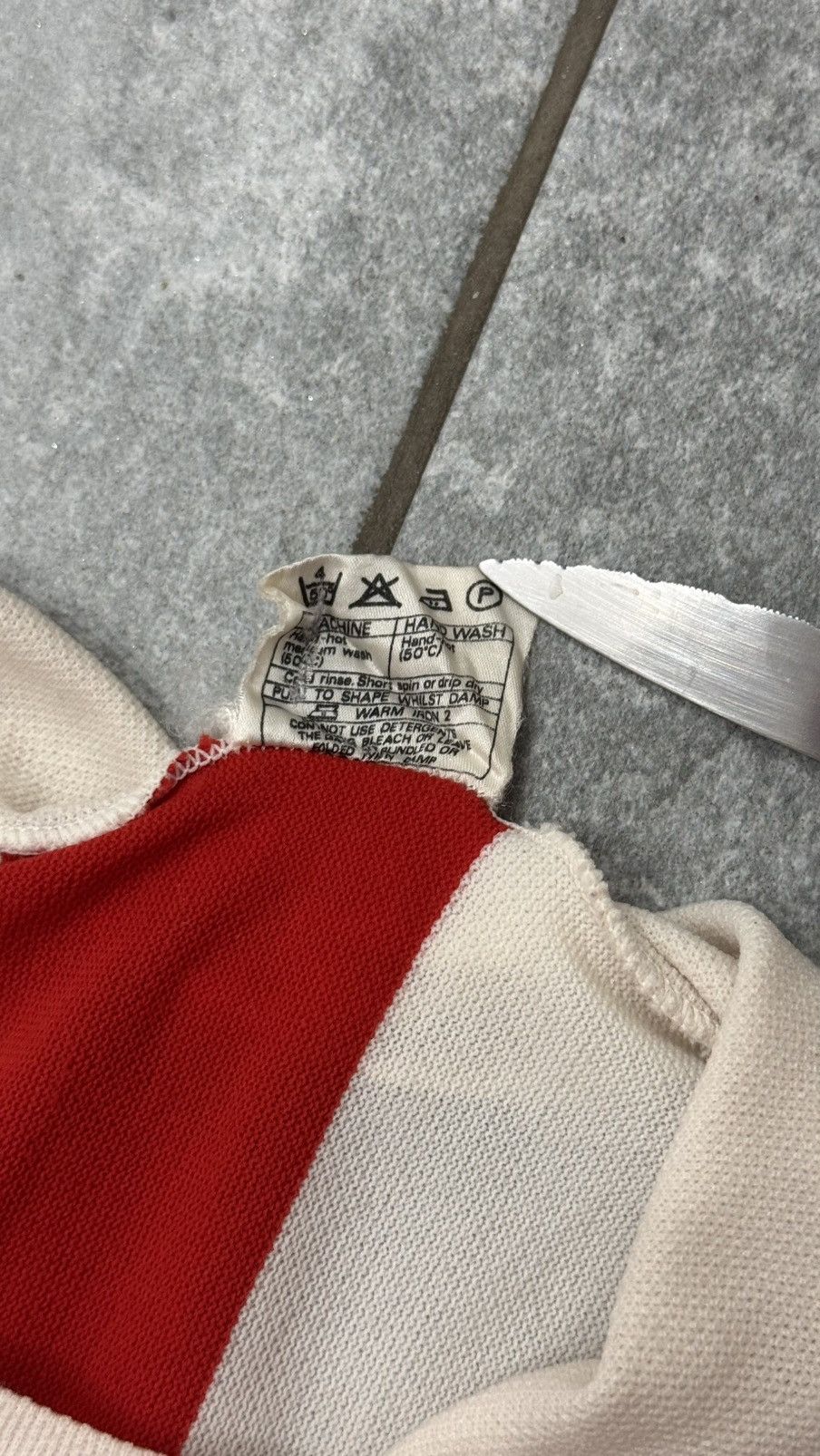 Vintage Stoke City 1950-70s Very Rare Item Archive soccer jersey Size US M / EU 48-50 / 2 - 7 Thumbnail