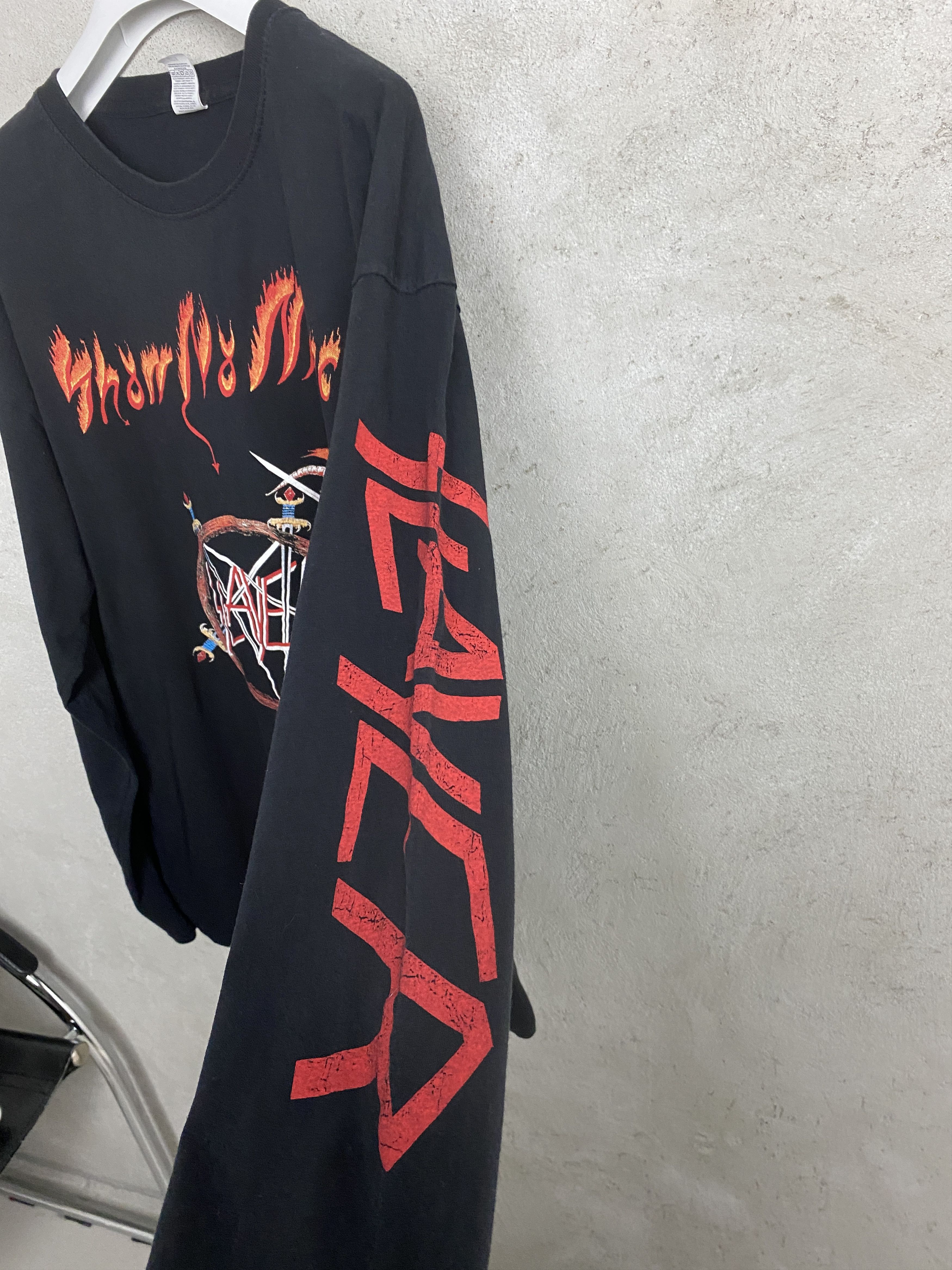 Slayer Vintage Slayer long sleeve t-shirt tee band rock Size US XXL / EU 58 / 5 - 3 Thumbnail