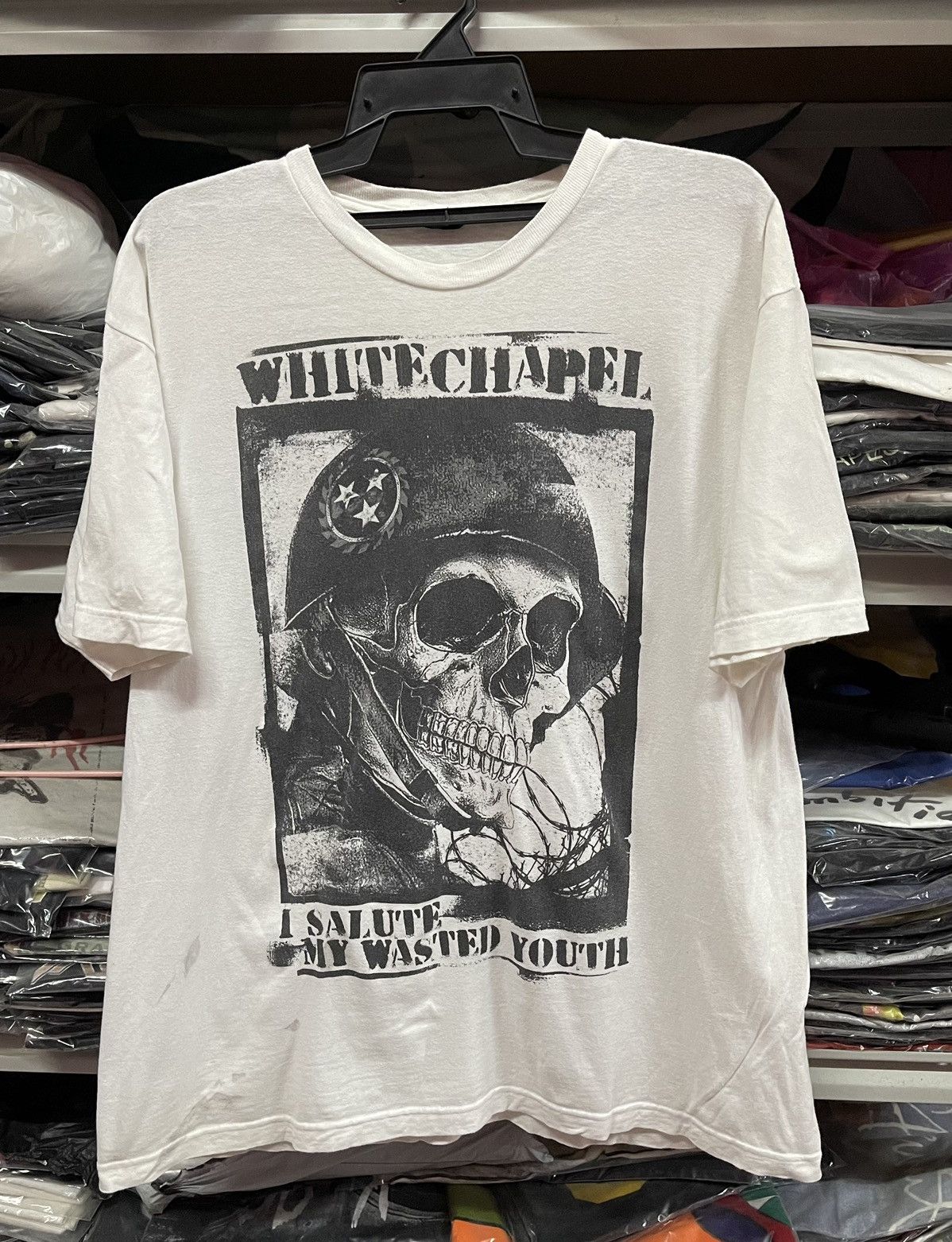Other White Chapel " I Salute My Waste Youth "🔥🔥🔥 Size US XL / EU 56 / 4 - 1 Thumbnail