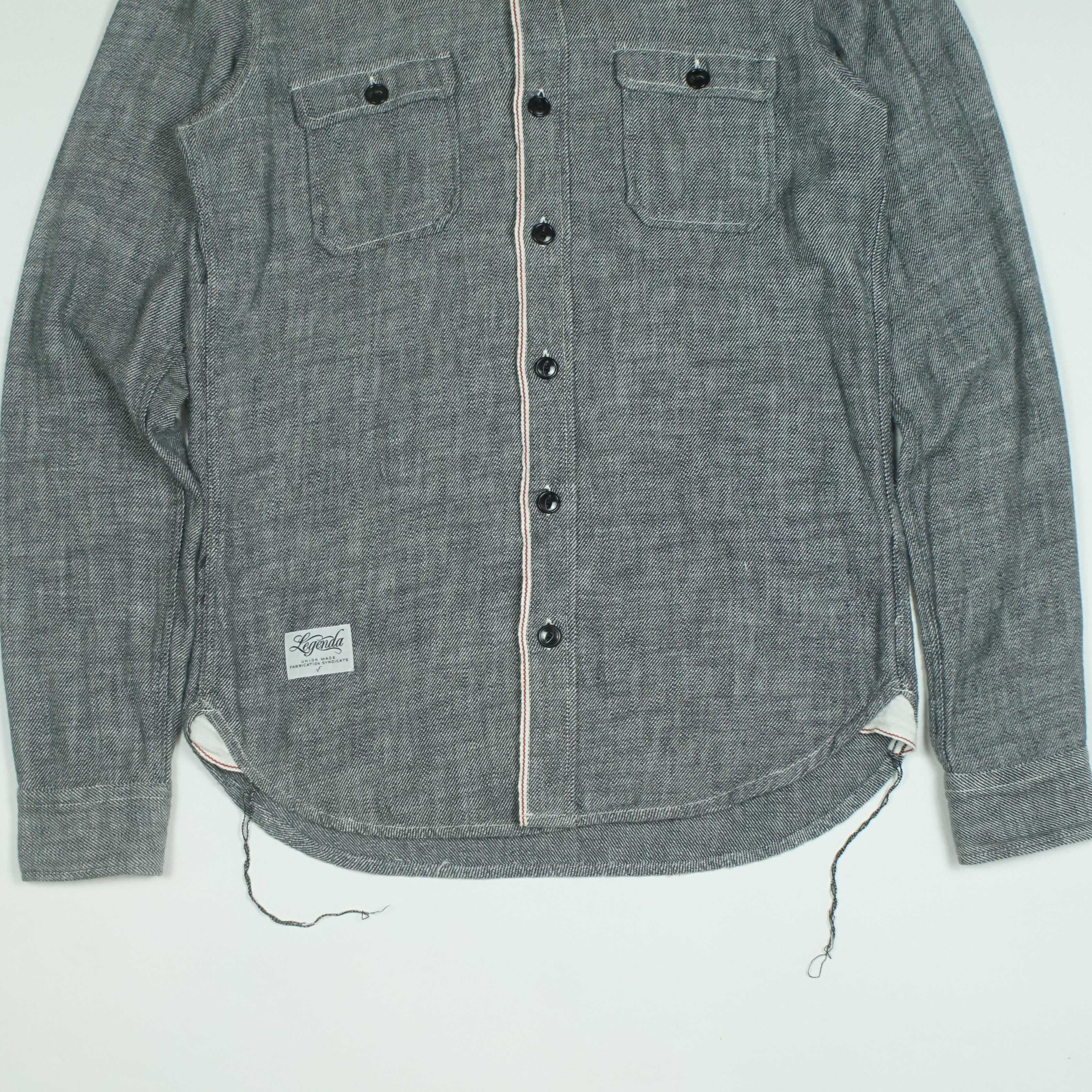 Japanese Brand *NoTariff Legenda Japan Selvedge Shirt Size US M / EU 48-50 / 2 - 2 Thumbnail