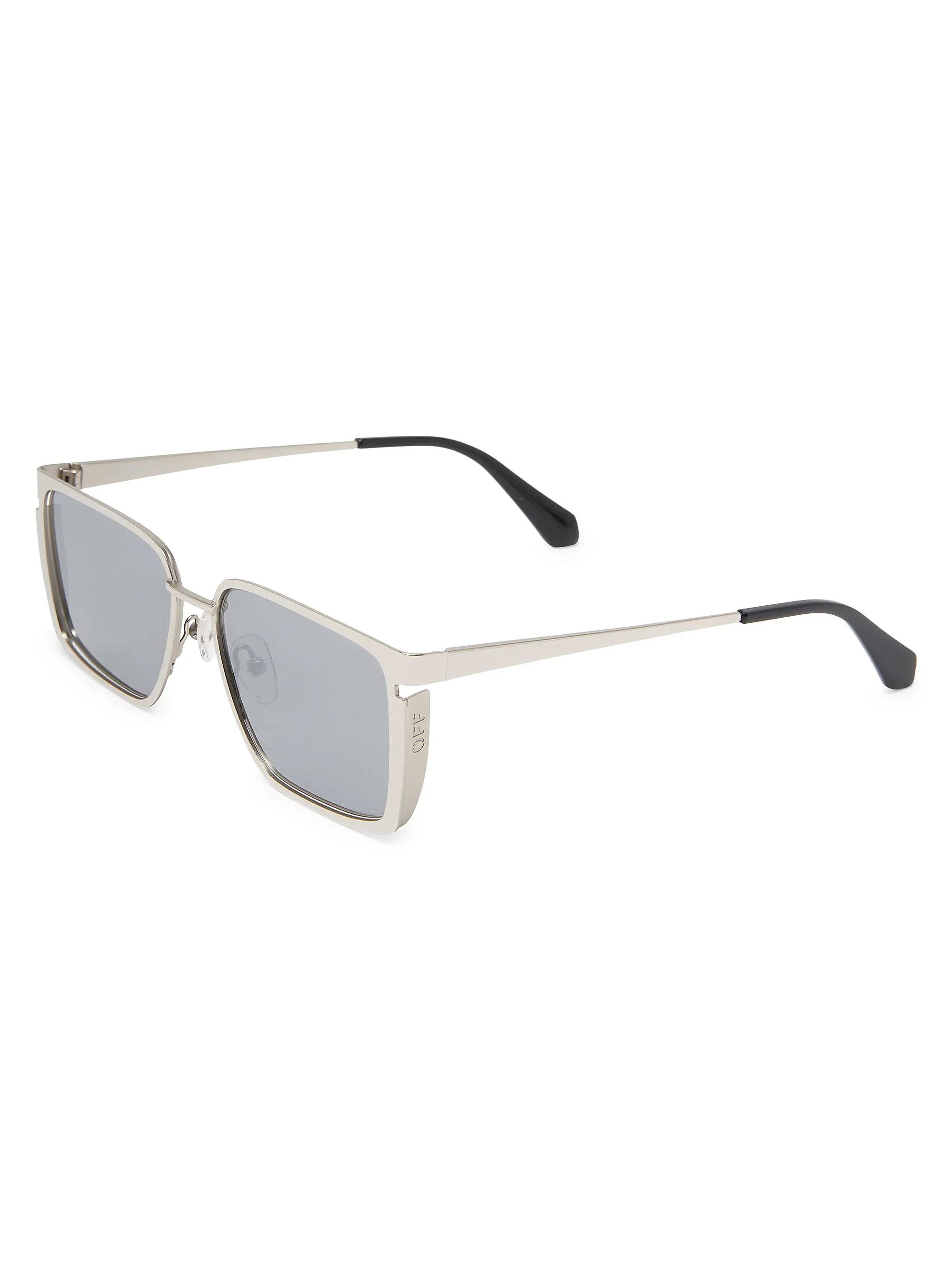 Off-White os11x0825 Size: OS / 56MM Yoder Sunglasses in Silver Size ONE SIZE - 1 Preview