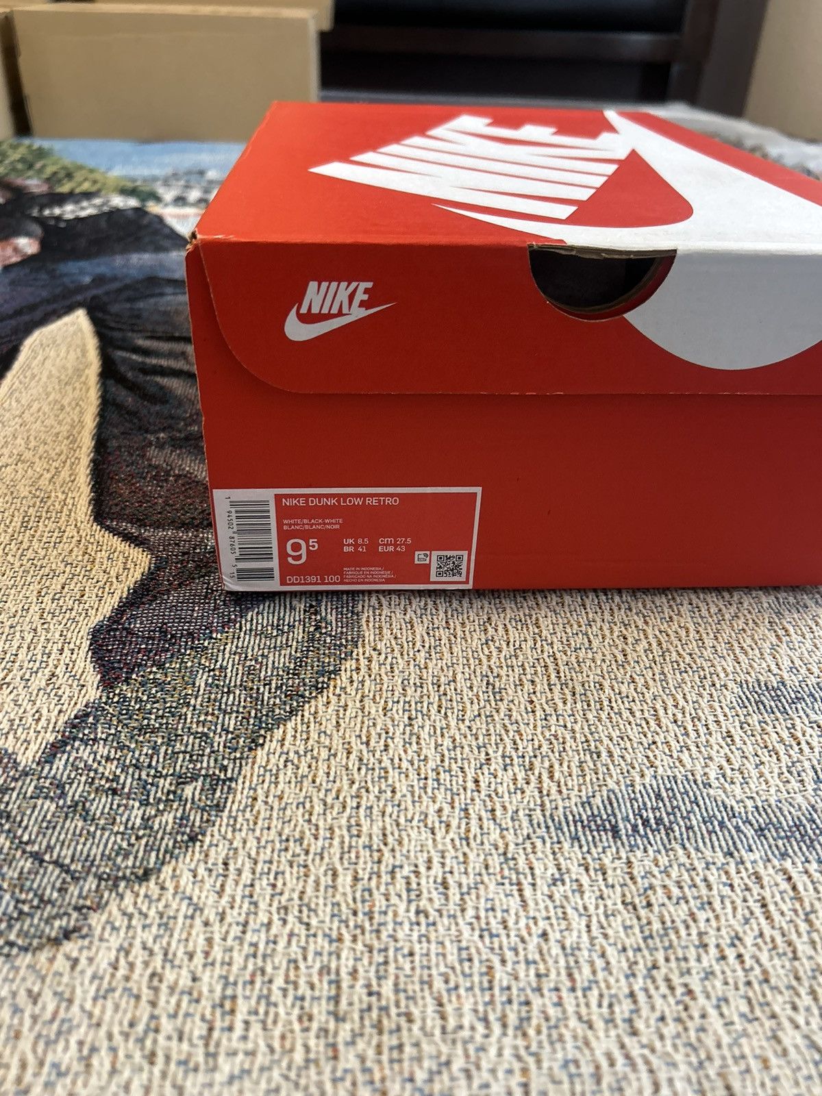 Nike Nike Dunk Low Panda Size US 9.5 / EU 42-43 - 7 Thumbnail