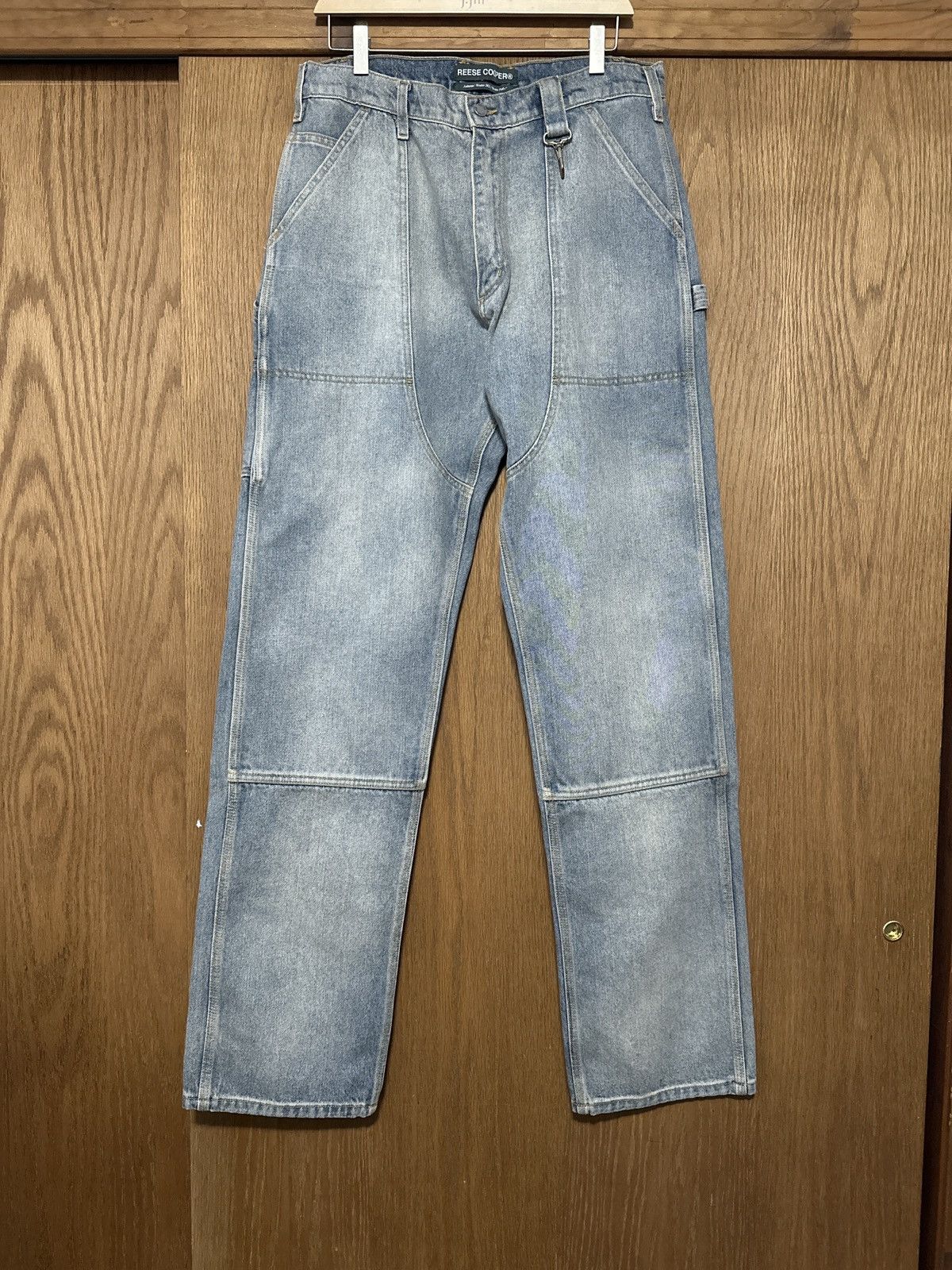 Reese Cooper Reese Cooper AW23 Washed Denim Double Knee Size US 34 / EU 50 - 1 Thumbnail