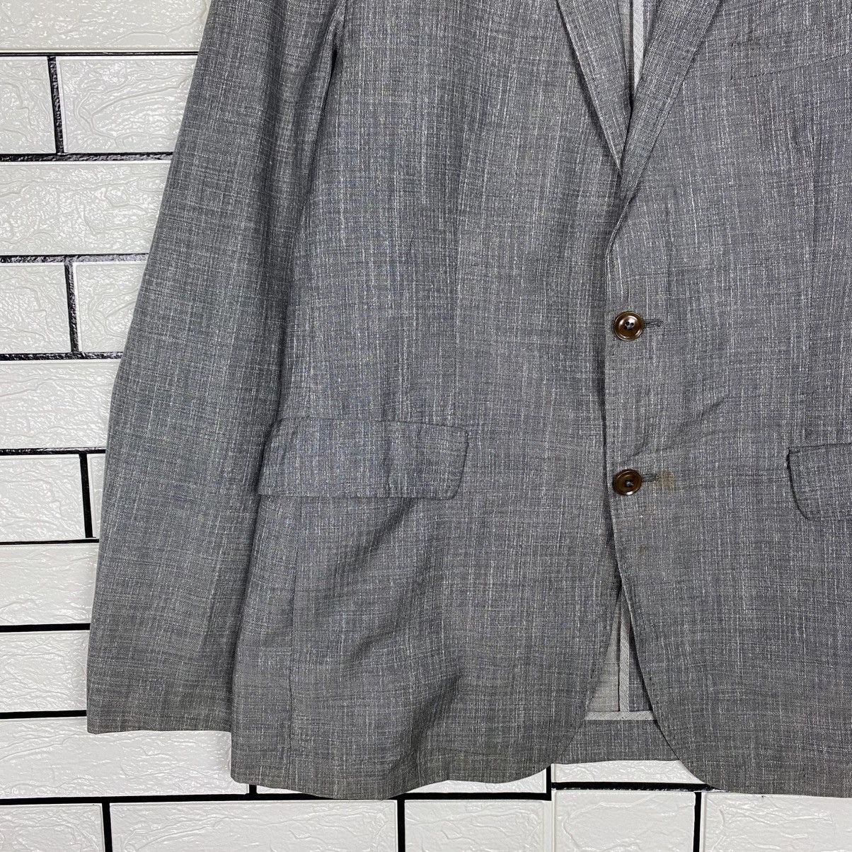 Hugo Boss 📌Vintage Coats Jacket Hugo Boss Double Breast Tartan Size US L / EU 52-54 / 3 - 5 Thumbnail