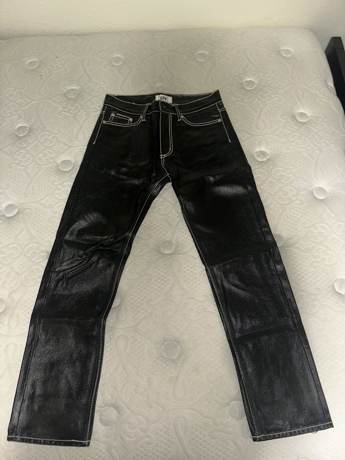 Eytys Waxed Denim Pants