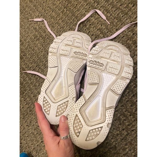 Adidas Adidas Pink Tennis Shoes Sneakers Sz 6 Size US 6 / IT 36 - 4 Thumbnail