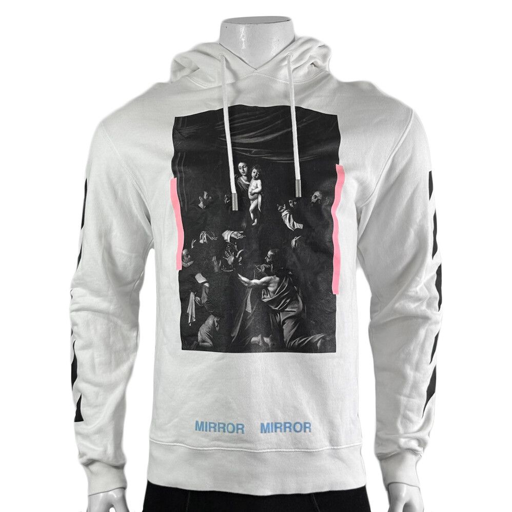 Pre-owned Off-white Image Logo Hoodie(53dow231116004) In White