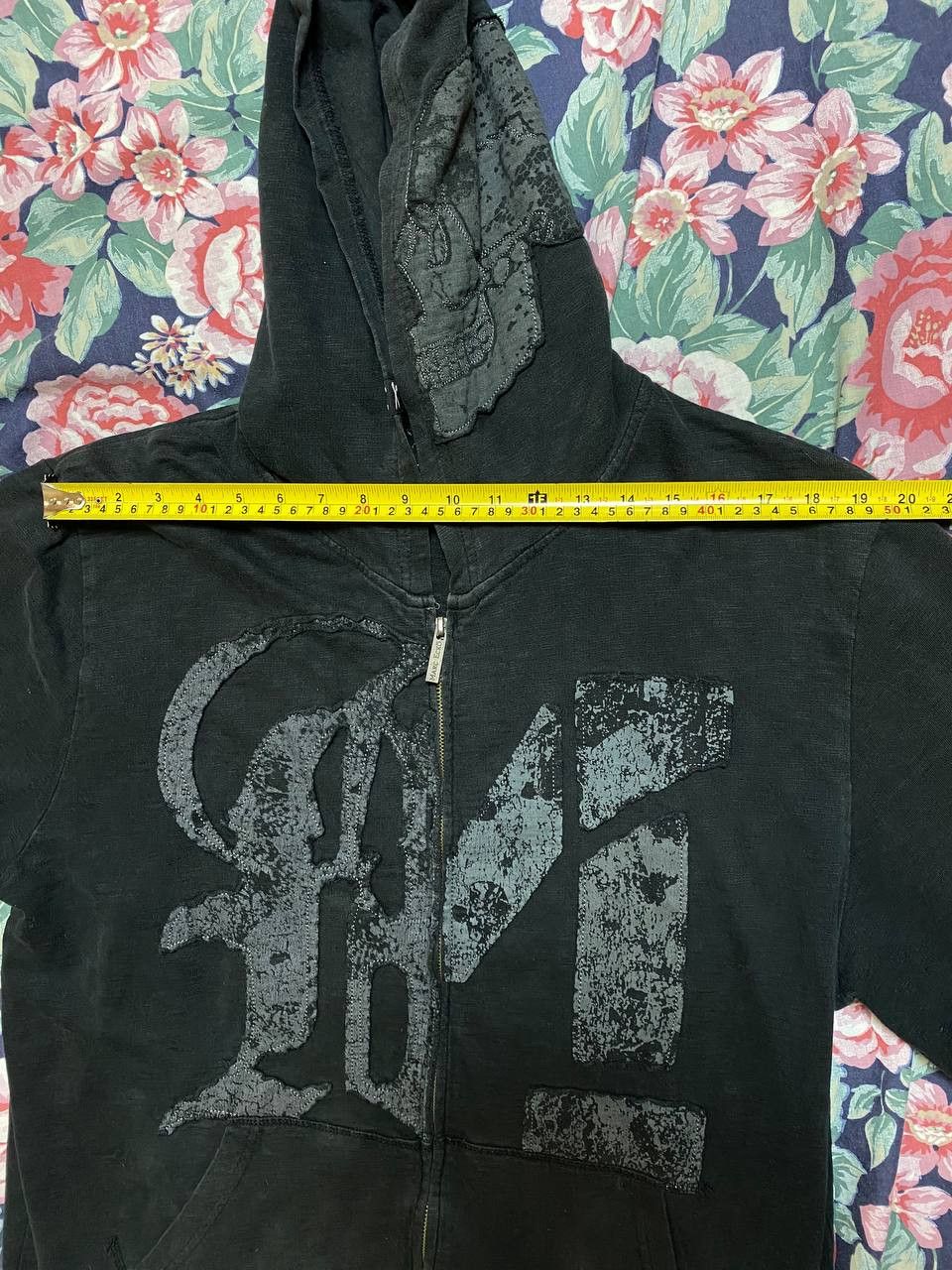 Marc Ecko Marc Ecko Skull Vintage Hoodie Size US XL / EU 56 / 4 - 10 Thumbnail