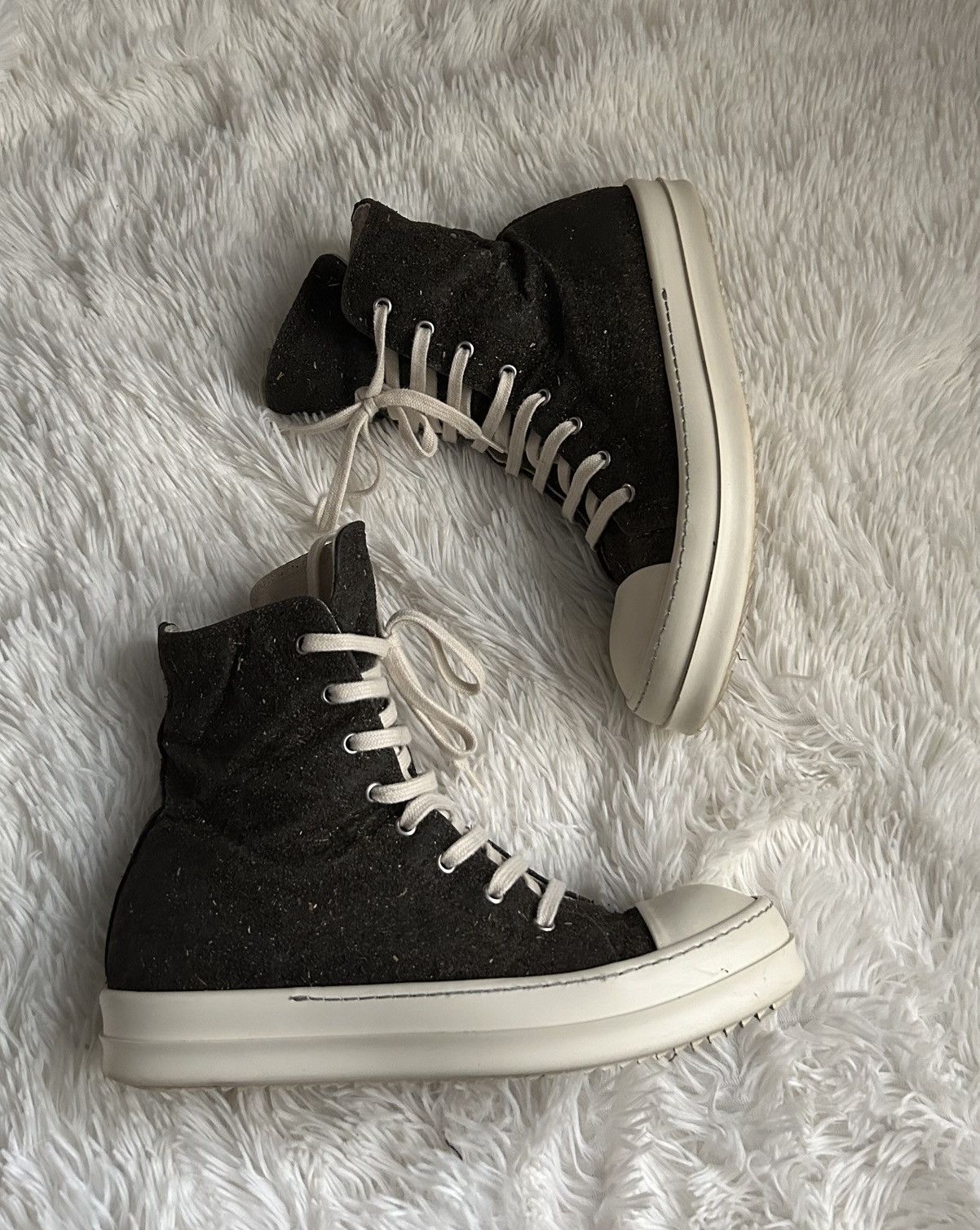 Rick Owens Drkshdw Ramones Brown Size 41 SHIPS SAME DAY