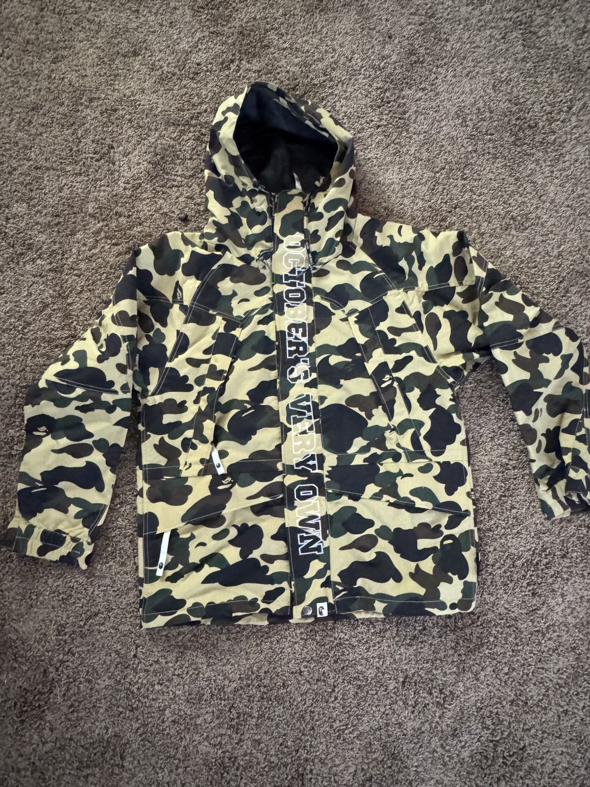 BAPE X OVO 1st camo jacket