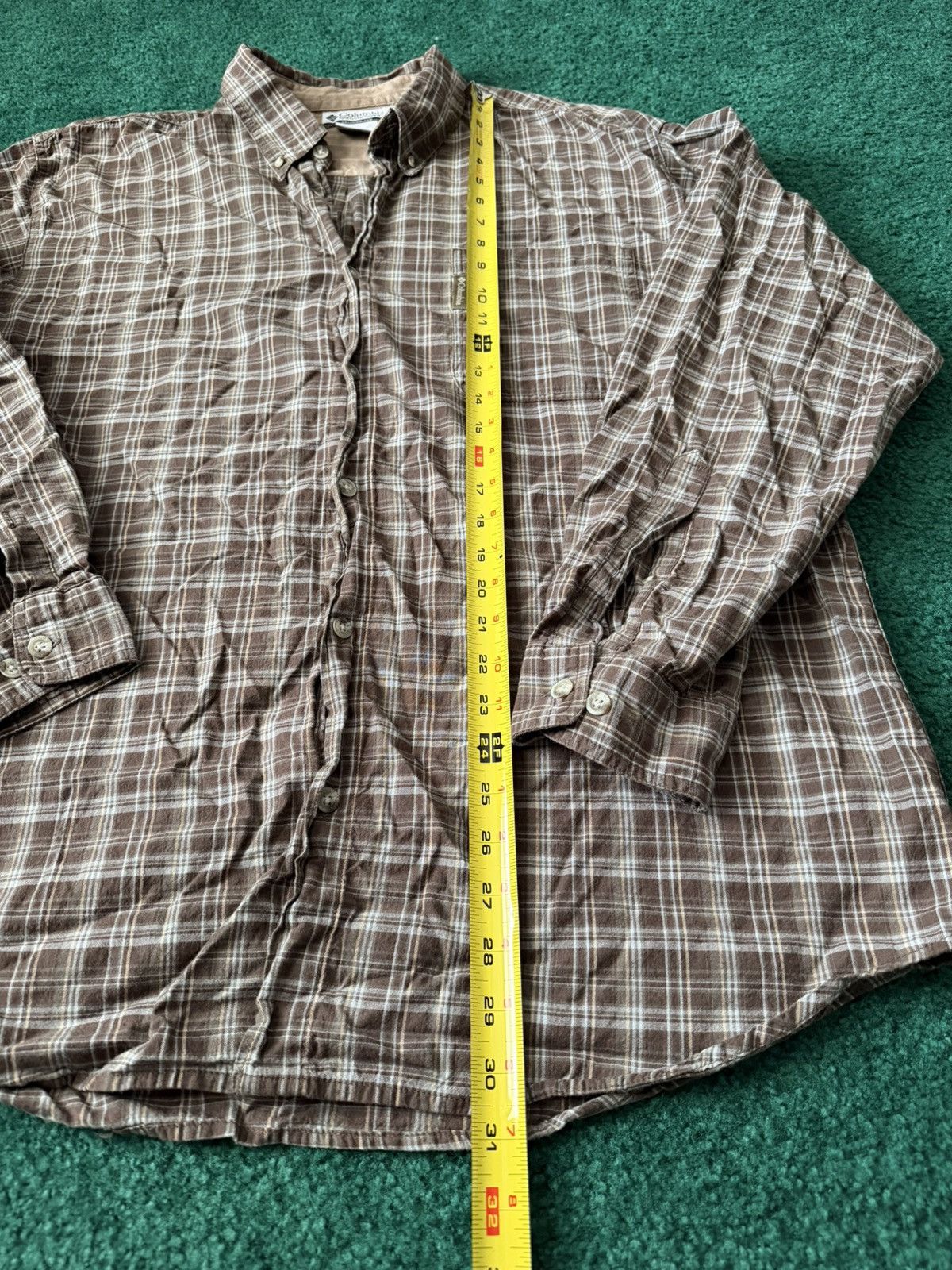 Columbia Columbia Button-Down Flannel / Plaid Shirt Size US XL / EU 56 / 4 - 4 Thumbnail