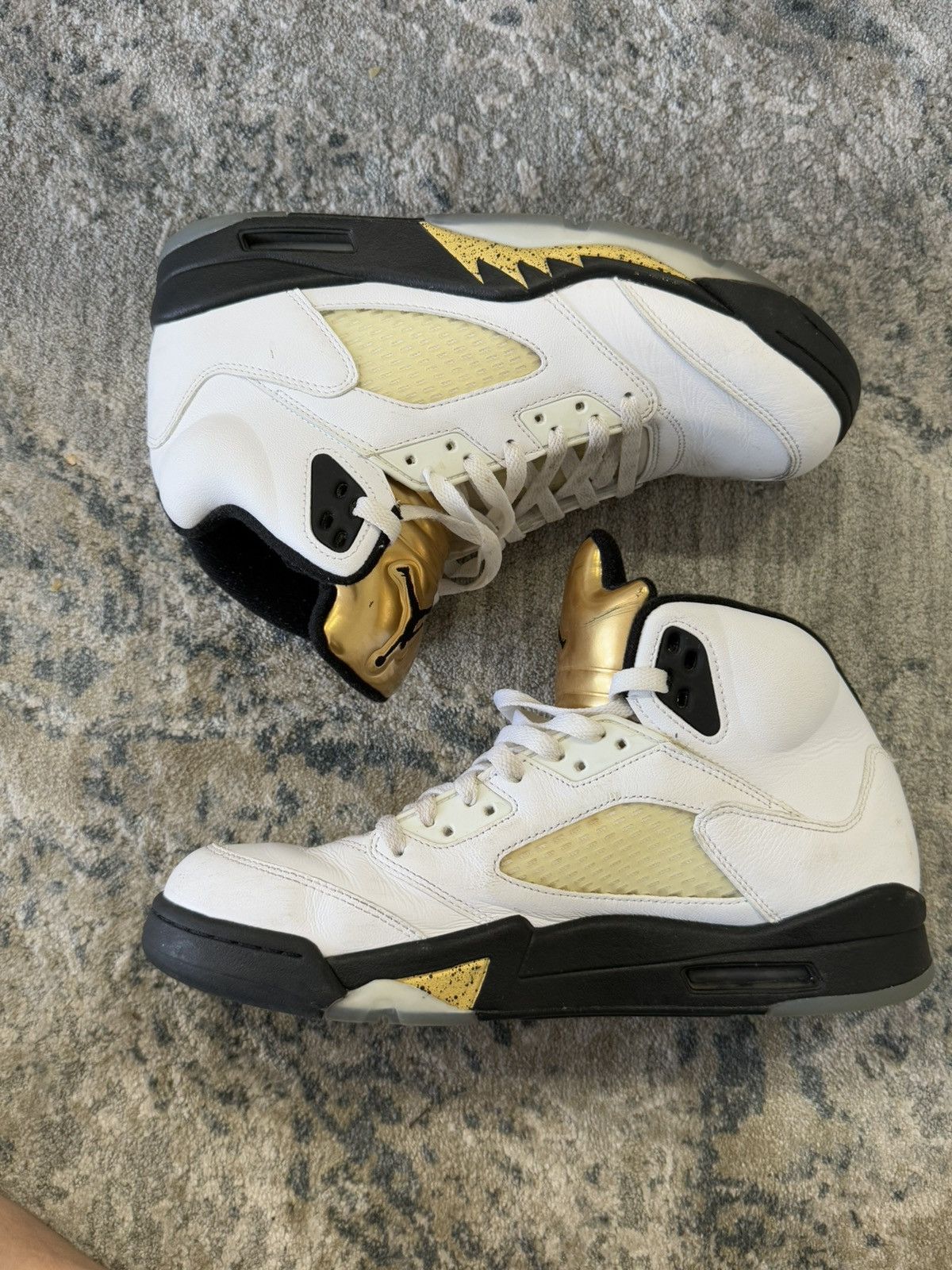 Jordan Brand × Nike Air Jordan 5 Retro ‘Olympic’ Size US 10.5 / EU 43-44 - 3 Thumbnail