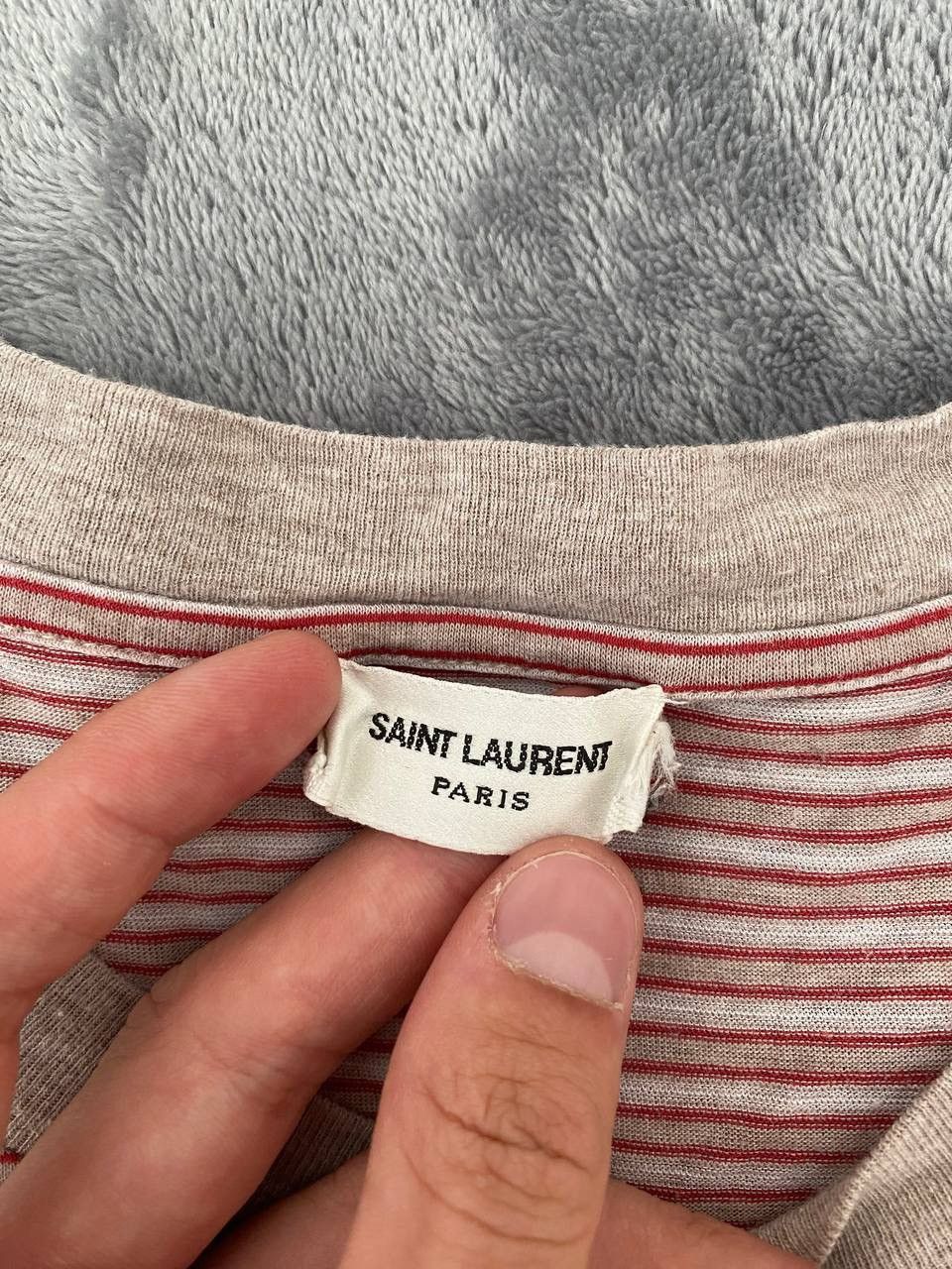 Vintage × Yves Saint Laurent VINTAGE SAINT LAUREN T-SHIRT TEE Size US XL / EU 56 / 4 - 9 Thumbnail