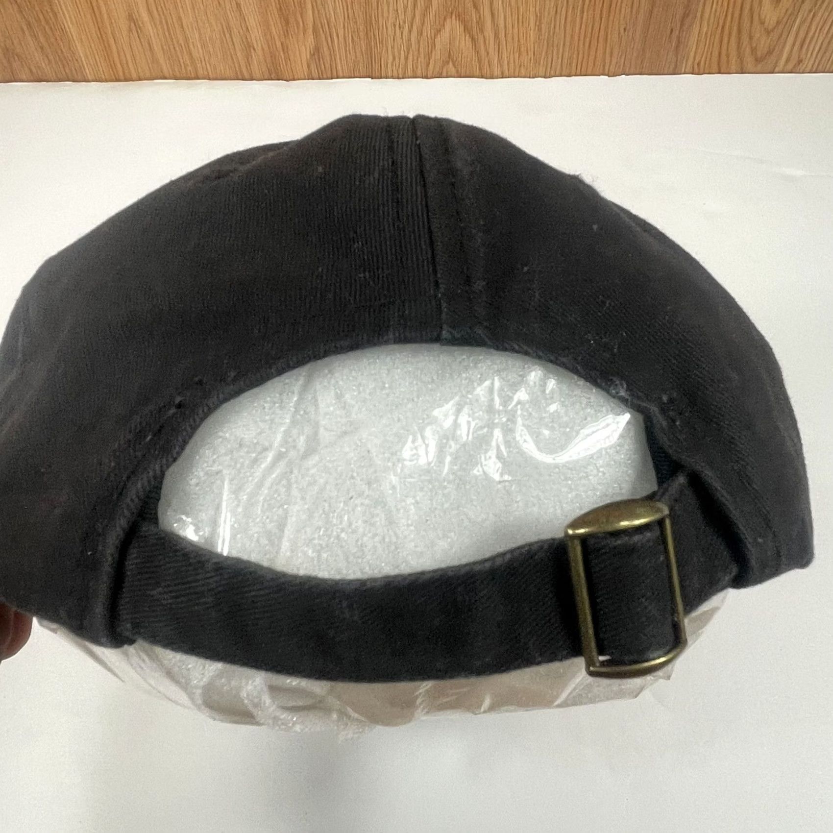 Vintage Unbranded Hat Baseball Cap Adult One Size Fits Most Black Adjustable StrapBack Size ONE SIZE - 7 Thumbnail