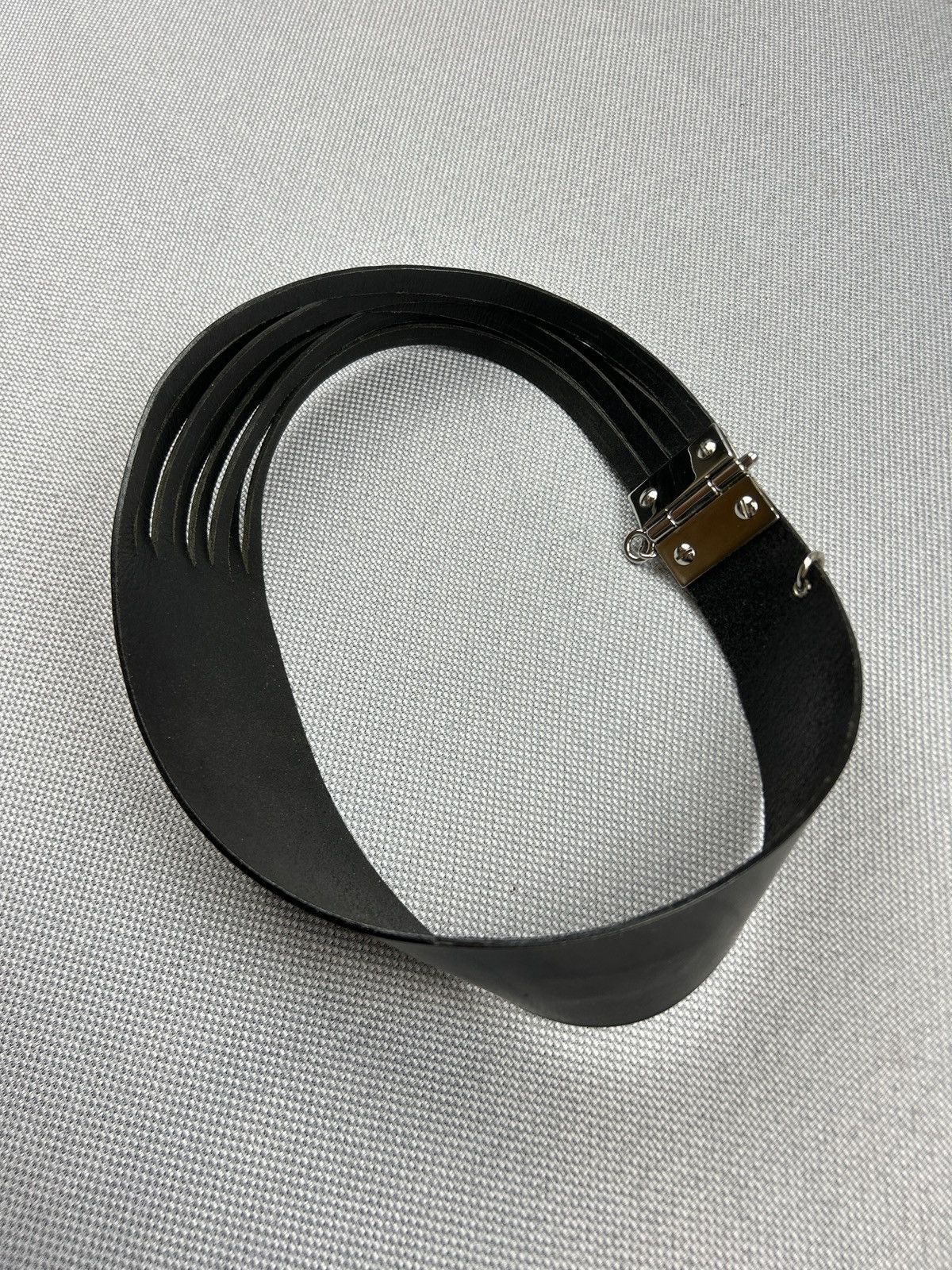 Jean Paul Gaultier Archive Jean Paul Gaultier Leather Rare Waist Belt Size ONE SIZE - 10 Thumbnail