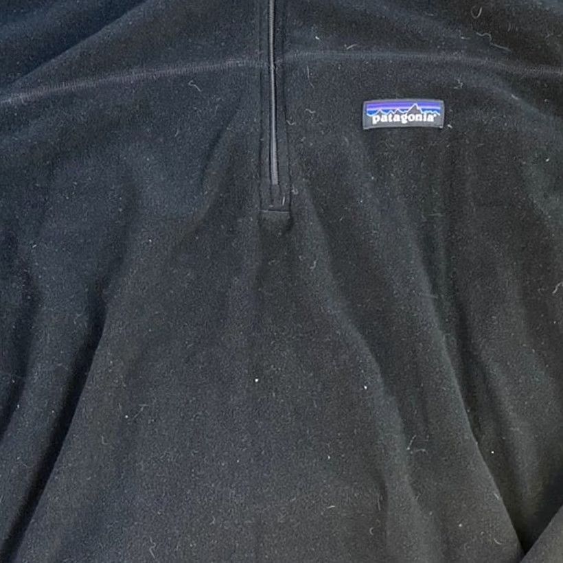 Patagonia Patagonia Men's Micro D Fleece Pullover Shirt Black M Size US M / EU 48-50 / 2 - 2 Thumbnail