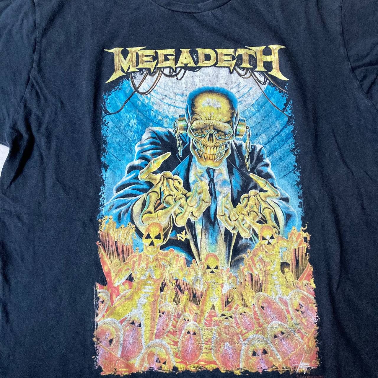 Band Tees Vintage Megadeth Nuclear Children Trash Metal Rock Band Size US L / EU 52-54 / 3 - 3 Thumbnail