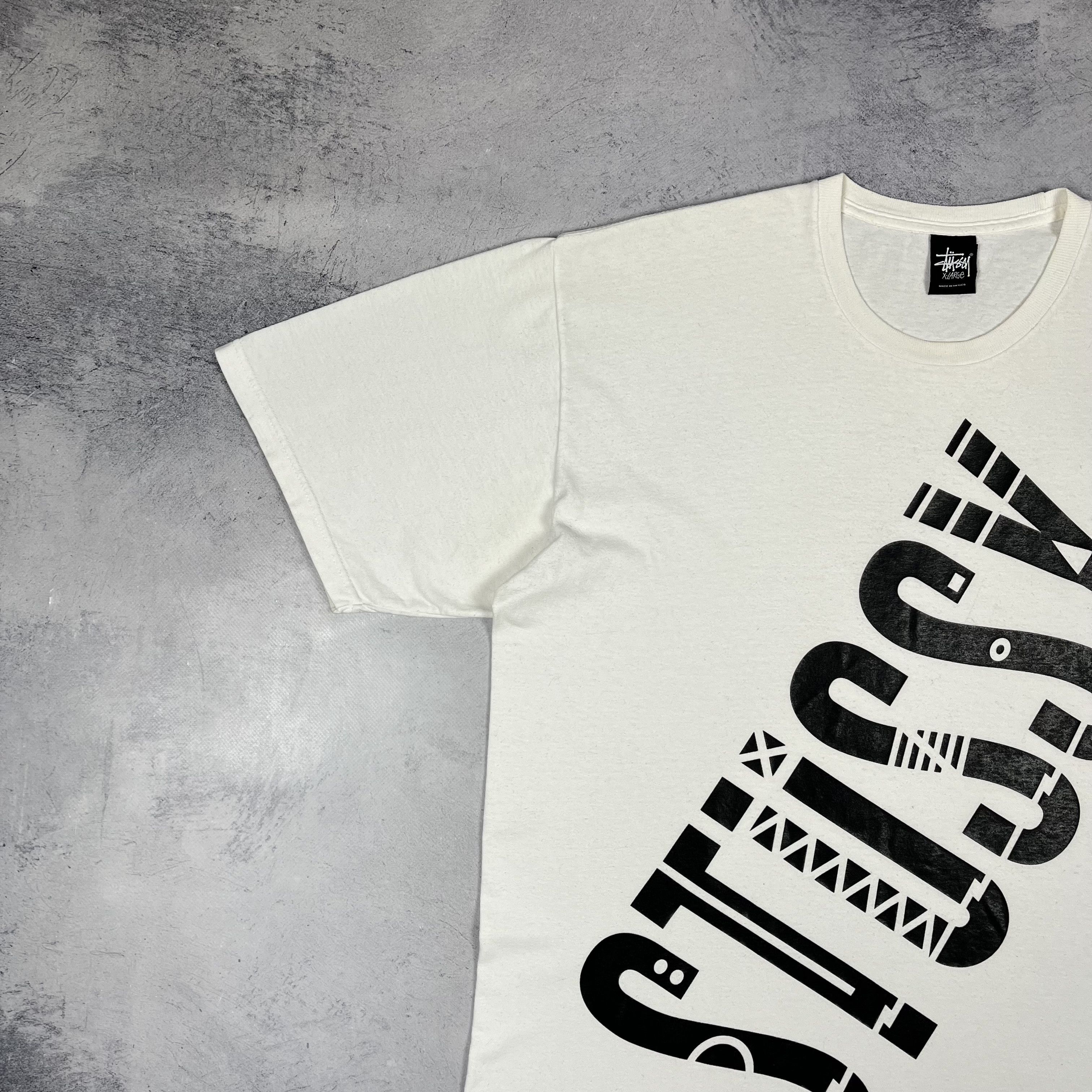 Stussy Vintage Stussy Rare Y2K Big Logo T Shirt 90’s Size US XL / EU 56 / 4 - 6 Thumbnail