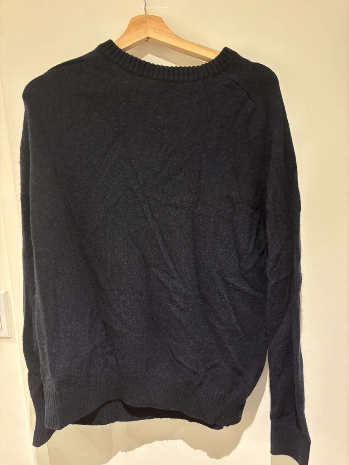 Vintage navy knit sweater Size US L / EU 52-54 / 3 - 1 Preview