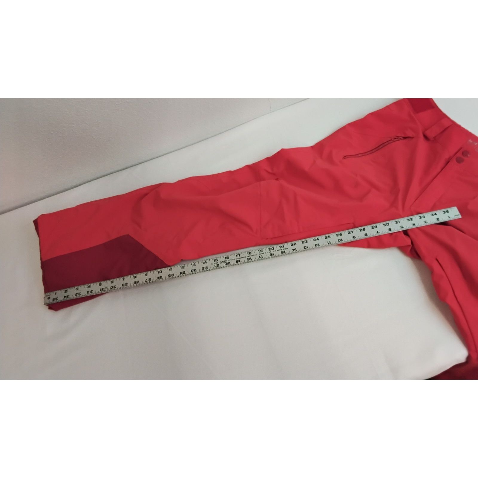 Helly Hansen Helly Hansen Snow Pants Women's M Red Ski Snowboard Size 34" / US 12 / IT 48 - 13 Thumbnail