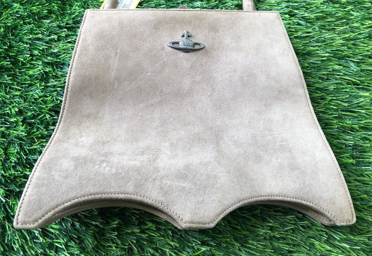 Vivienne Westwood 💥Last Drop💥Viviene Westwood Suade Leather Handle Bag Size ONE SIZE - 6 Thumbnail
