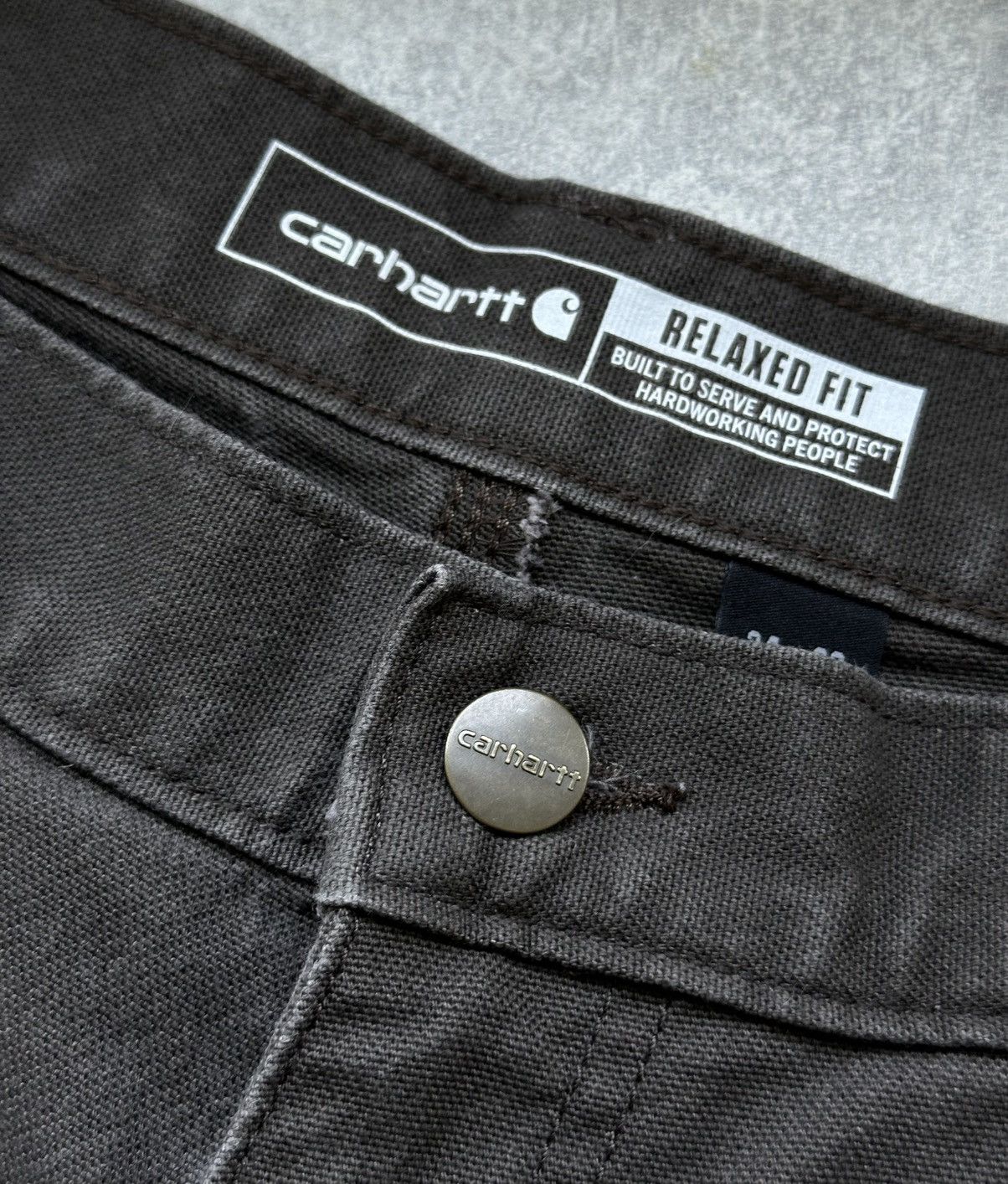 Carhartt Carhartt Double Knee Duck Pants Relaxed Fit 34x30 Size US 34 / EU 50 - 6 Thumbnail