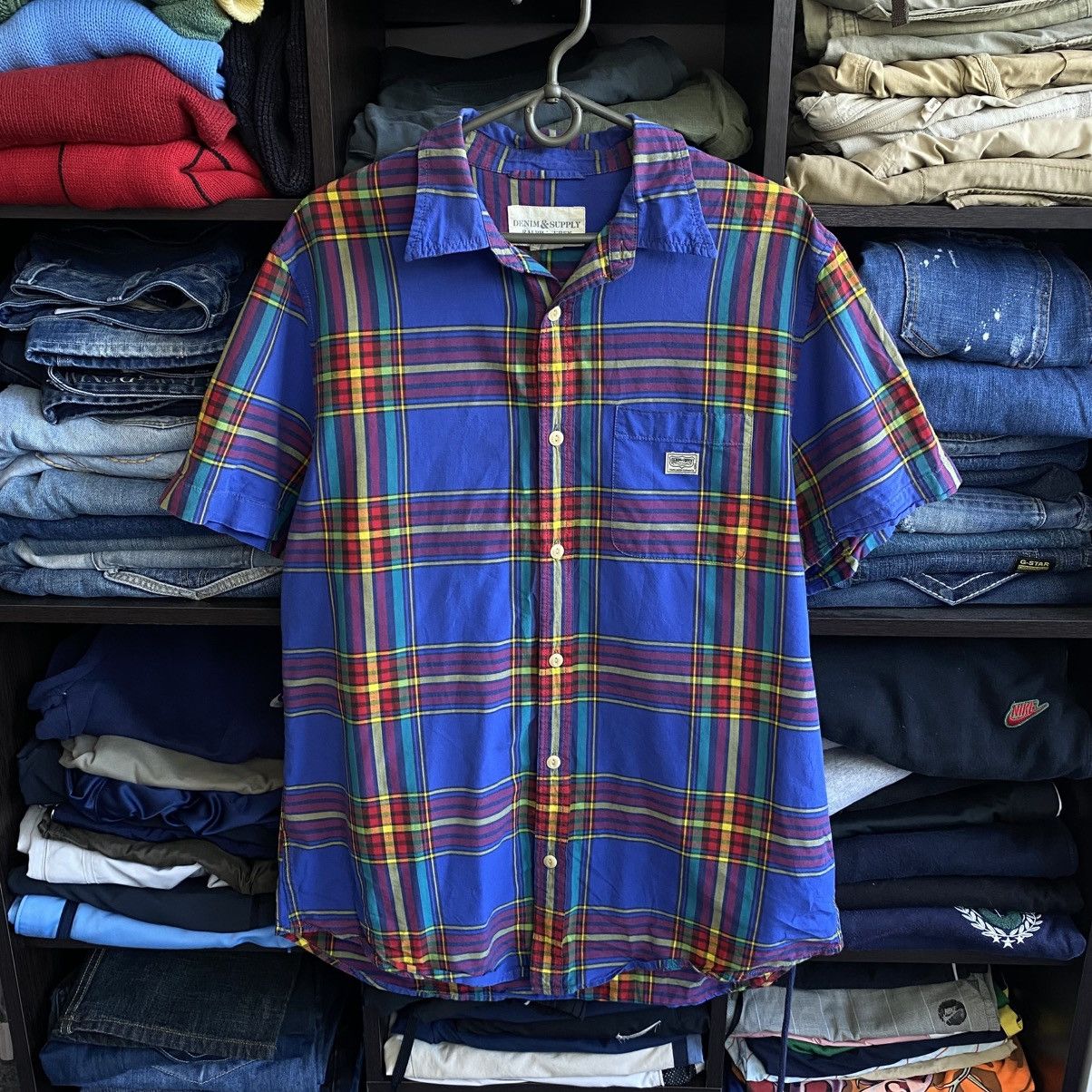 Denim & Supply Ralph Lauren Luxury Denim and Supply Ralph Lauren small logo y2k shirt Size US L / EU 52-54 / 3 - 1 Thumbnail