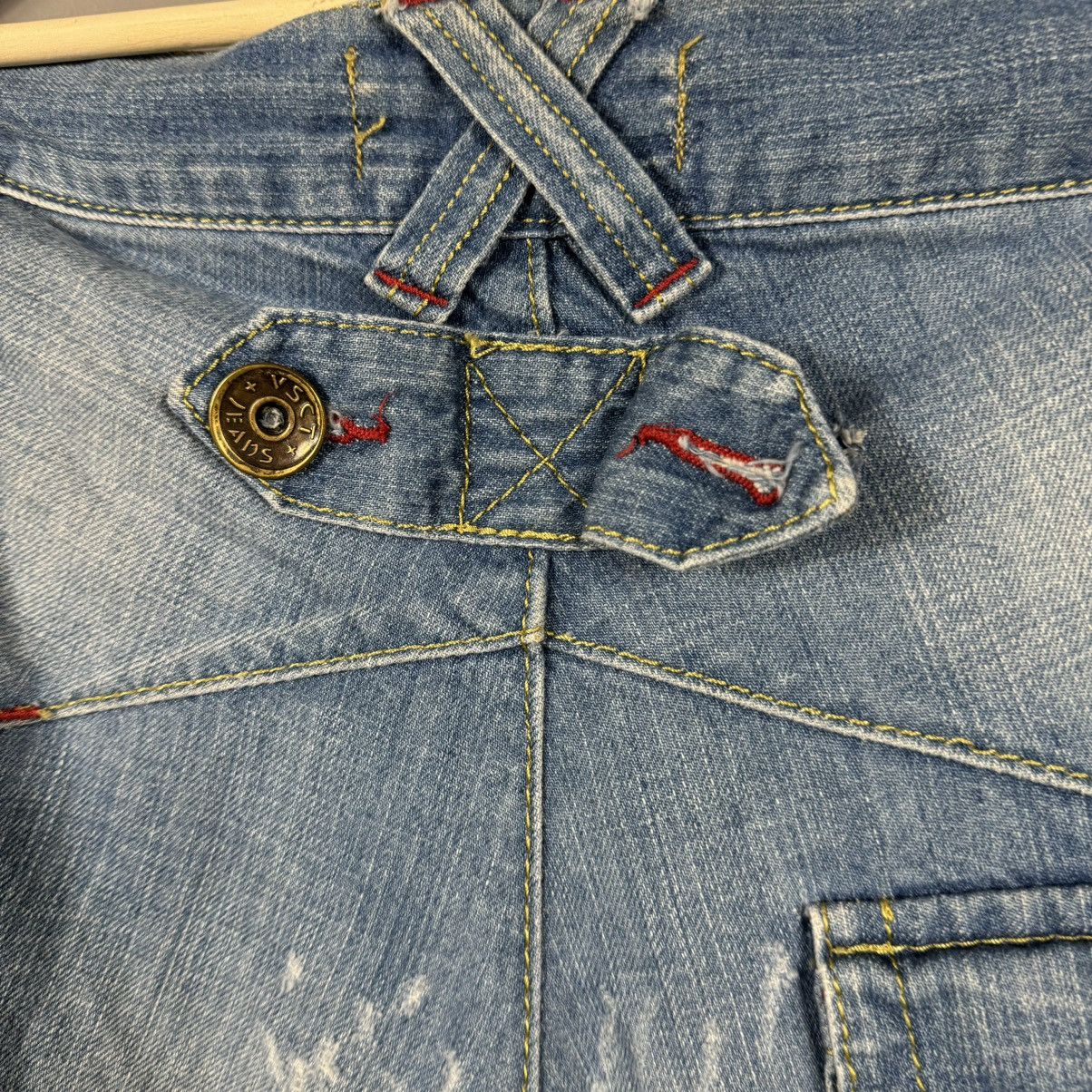 Japanese Brand Vintage VSCT Y2K Jeans Shorts Size US 32 / EU 48 - 11 Thumbnail