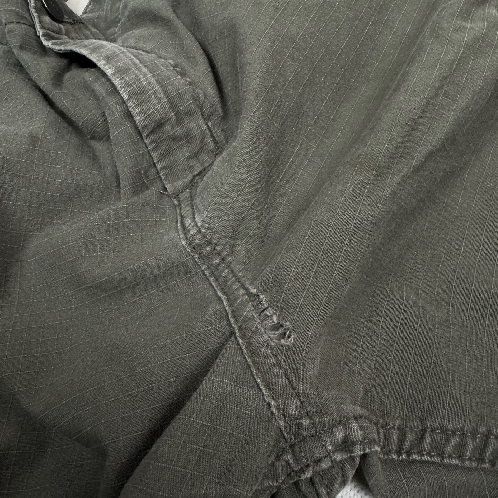 Carhartt Carhartt Mens Olive Green Straight Regular Cargo Pants 32x30 Size US 32 / EU 48 - 6 Thumbnail
