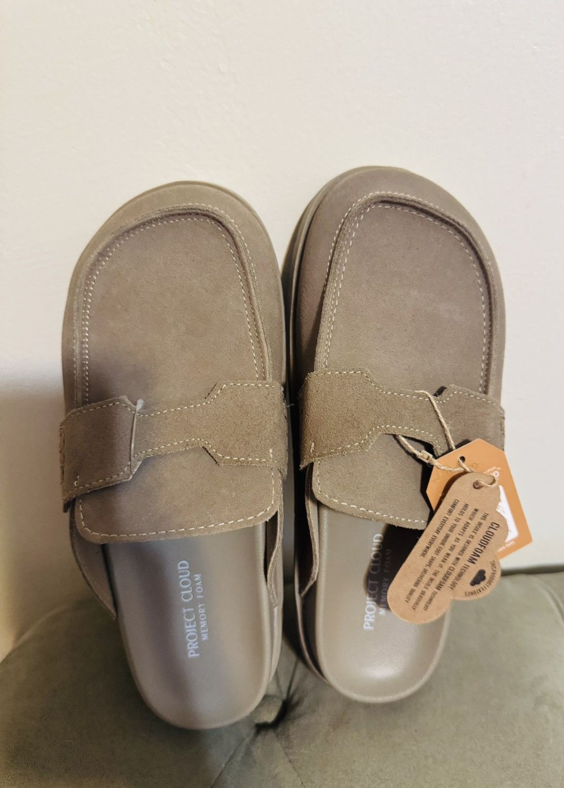 Other Protect Cloud Genuine Suede Womens Clogs-Arch Support size 8 Size US 8 / IT 38 - 6 Thumbnail