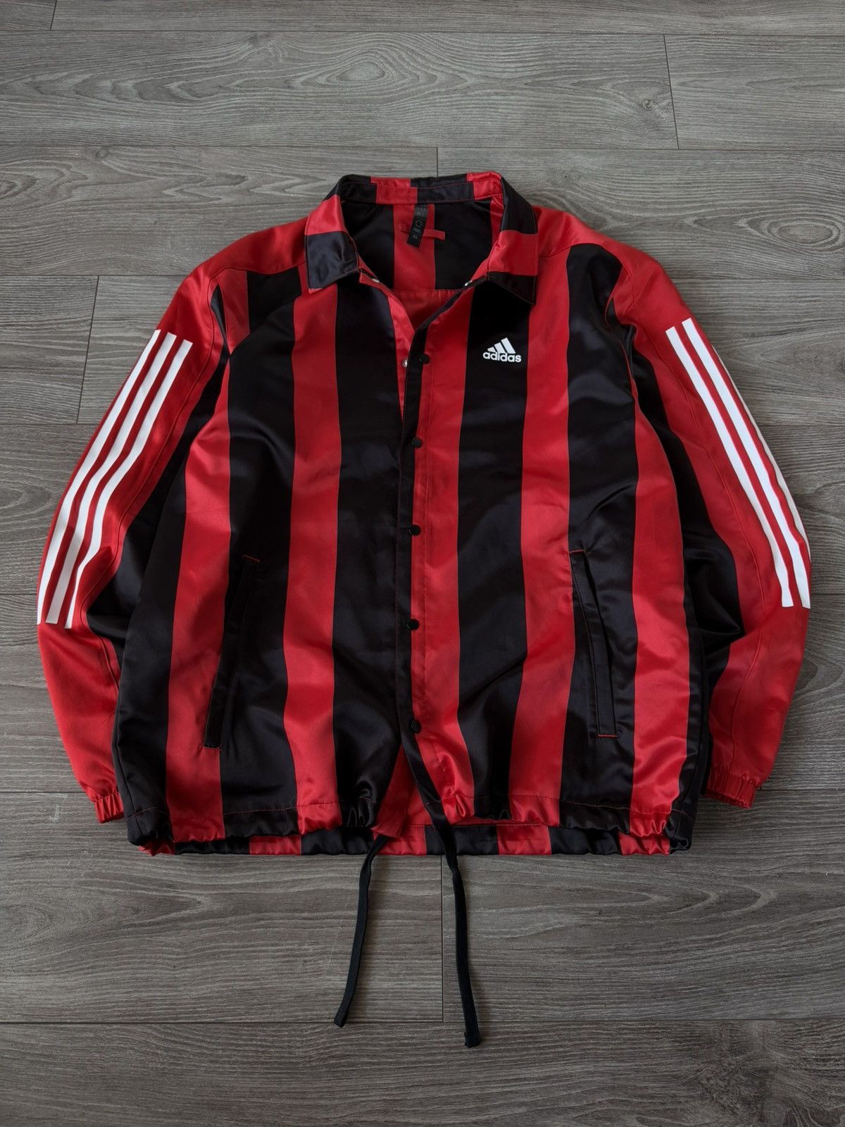 Adidas Adidas England Black Red Sportswear Coach Jacket Size US M / EU 48-50 / 2 - 11 Thumbnail