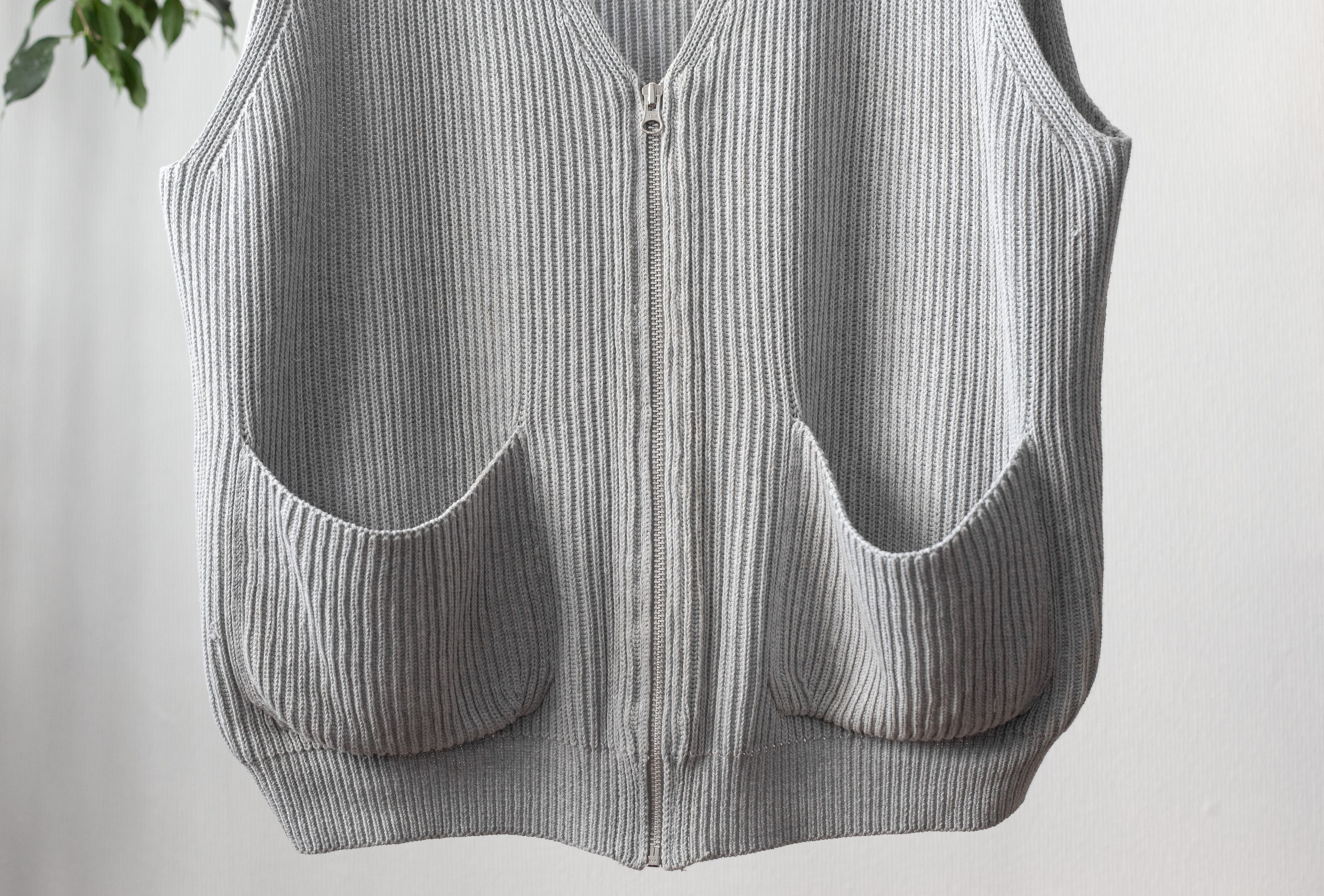 Yohji Yamamoto 2000SS cotton knit vest Size US M / EU 48-50 / 2 - 3 Thumbnail