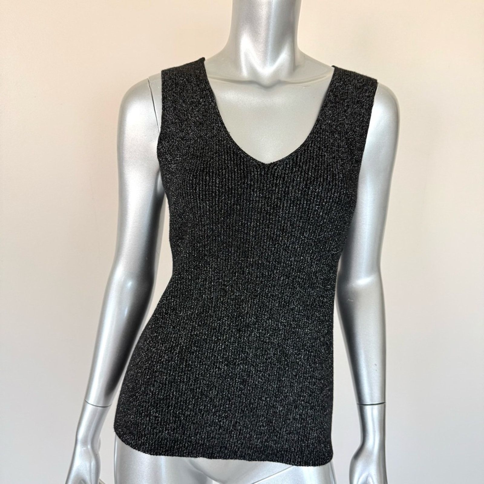 Other Villa Milano 2 pieces metallic cardigan and tank top XL Size XL / US 12-14 / IT 48-50 - 4 Thumbnail