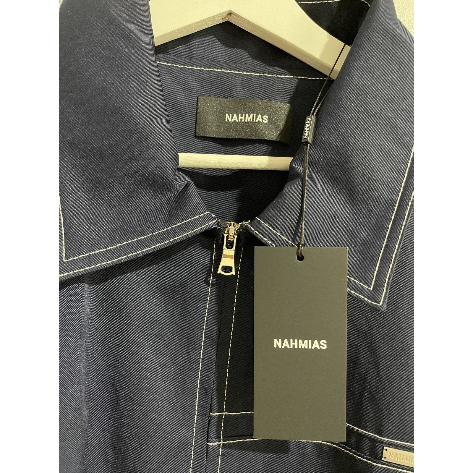 Nahmias NAHMIAS TECH TWILL COACH JACKET SIZE XXL NEW Size US XXL / EU 58 / 5 - 3 Thumbnail