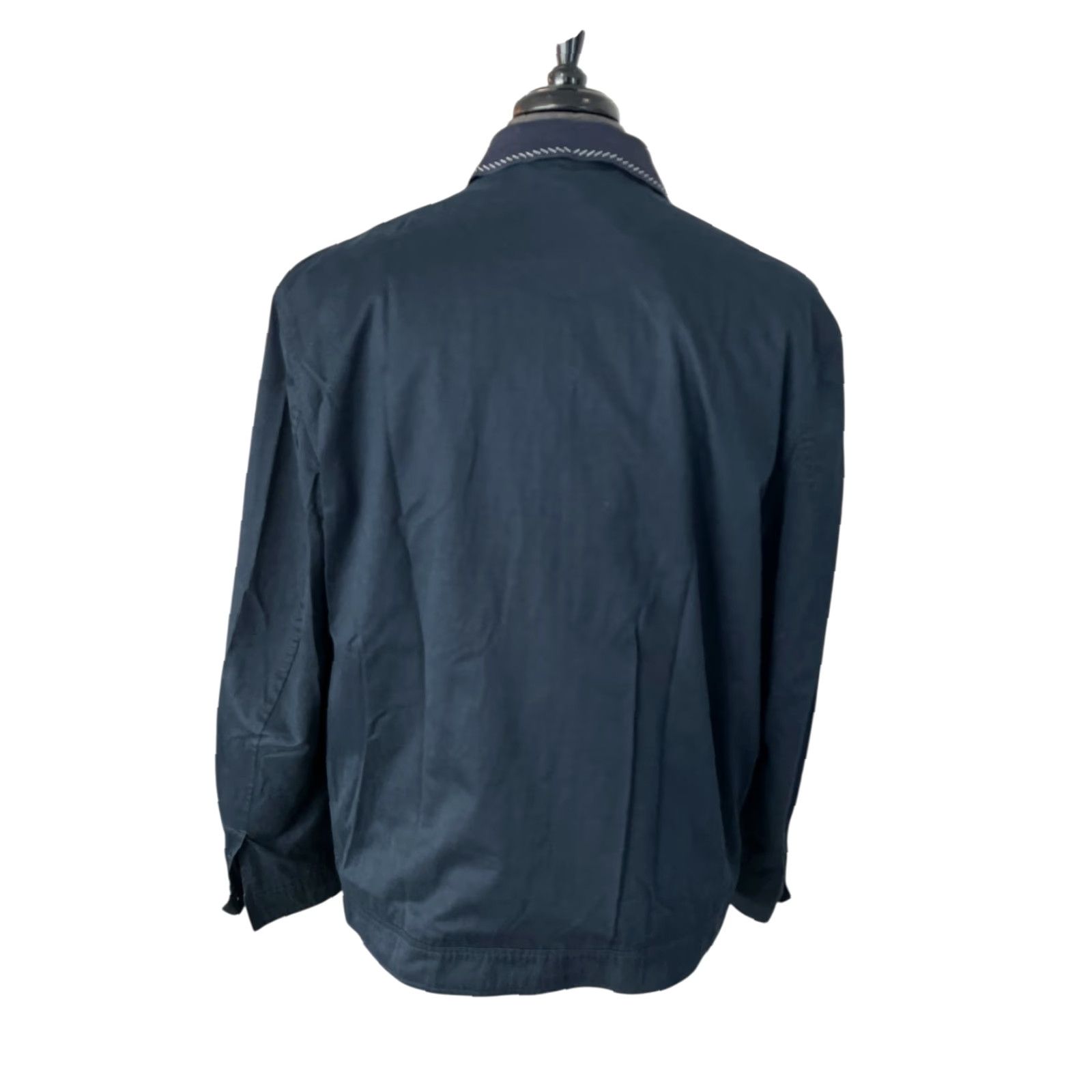 Vintage REMO GIANNI Navy Blue Jacket Mens XL 185/104a Regular Size Cool Bomber Zip Navy Blue 90s City Classic Designer Fashion Size US XL / EU 56 / 4 - 7 Thumbnail
