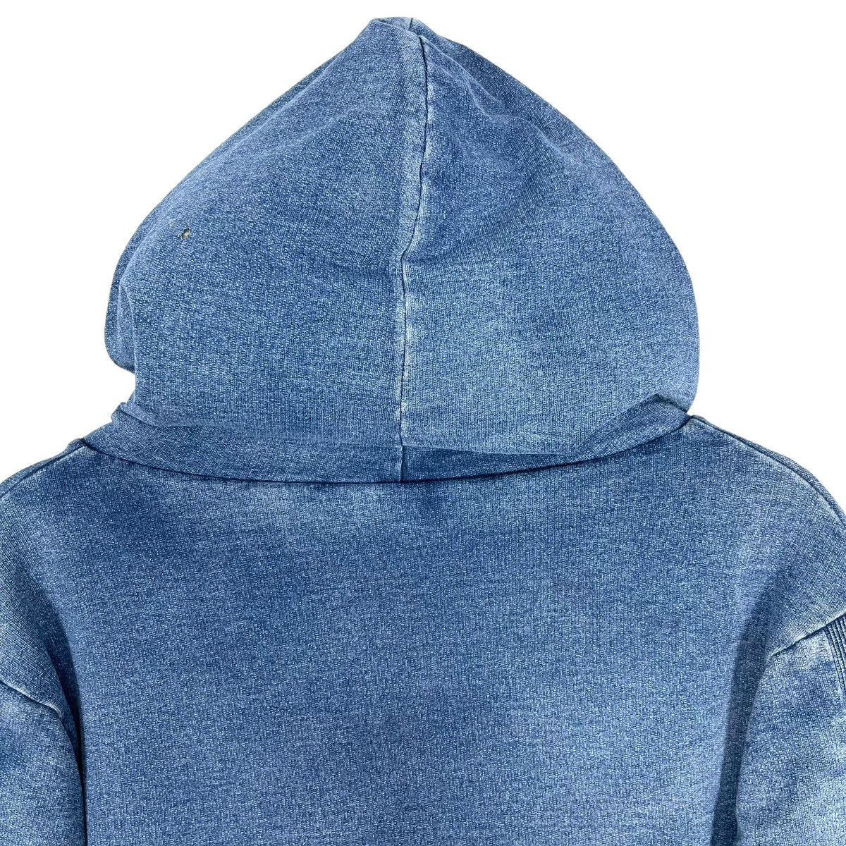 In The Attic × Japanese Brand In The Attic Denim Fleece Zipper Hoodie Jacket Size US L / EU 52-54 / 3 - 11 Thumbnail