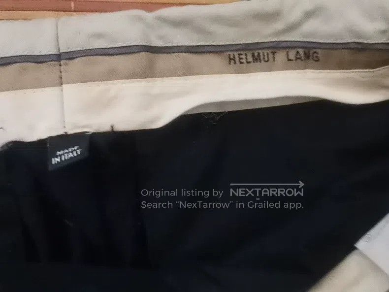 Helmut Lang HELMUT LANG 2004 Spring/Summer Classic Striped Trousers Size 40L - 3 Thumbnail