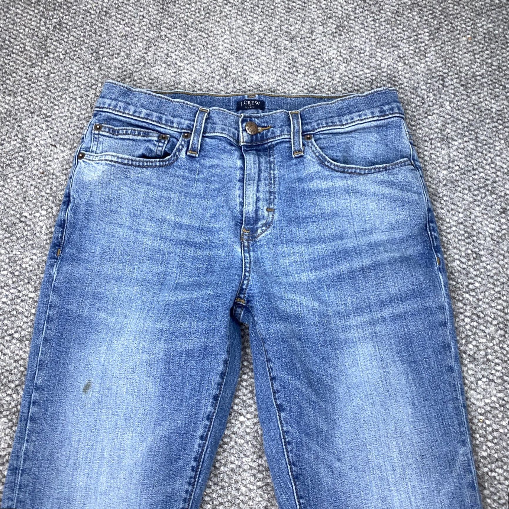 J.Crew J. Crew Jeans Mens Slim 30x32 Blue Denim Stretch Medium Wash Size US 30 / EU 46 - 2 Thumbnail