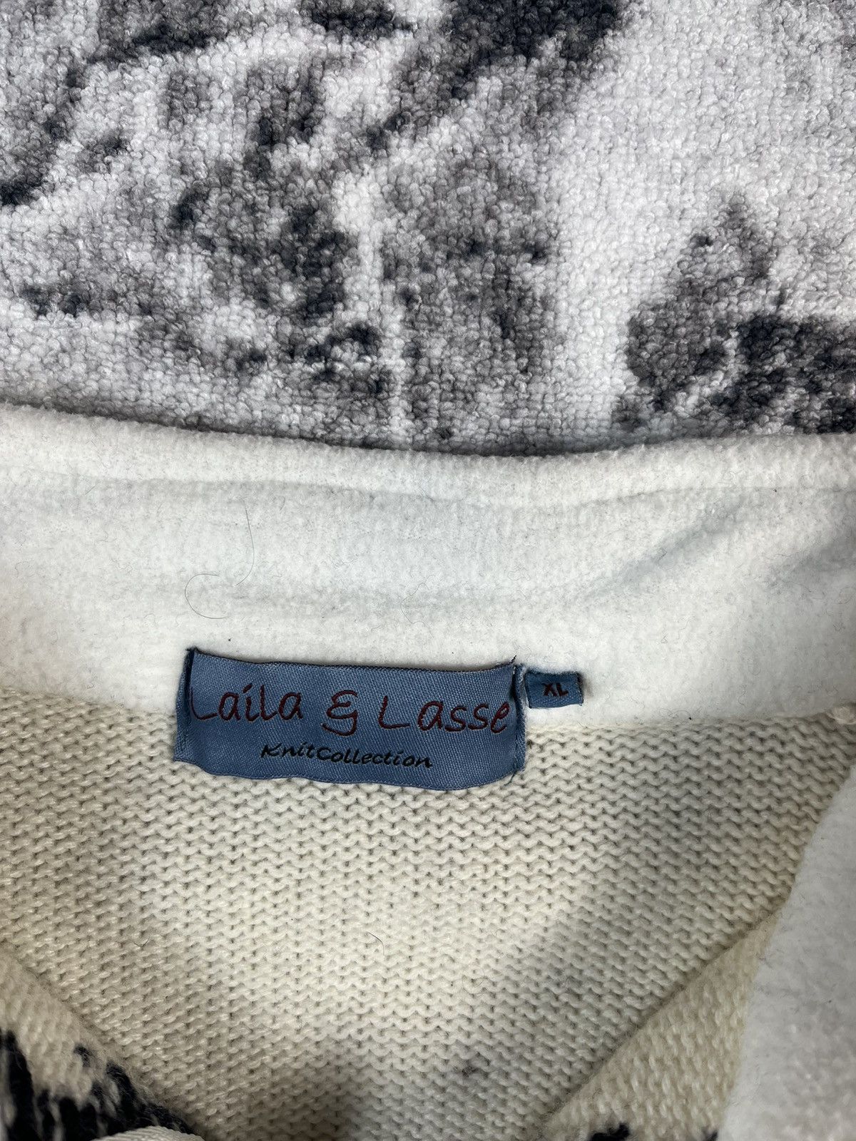 Other Laila & Lasse Nordic Wool Ski Sweater Norway Style Size US XL / EU 56 / 4 - 8 Thumbnail