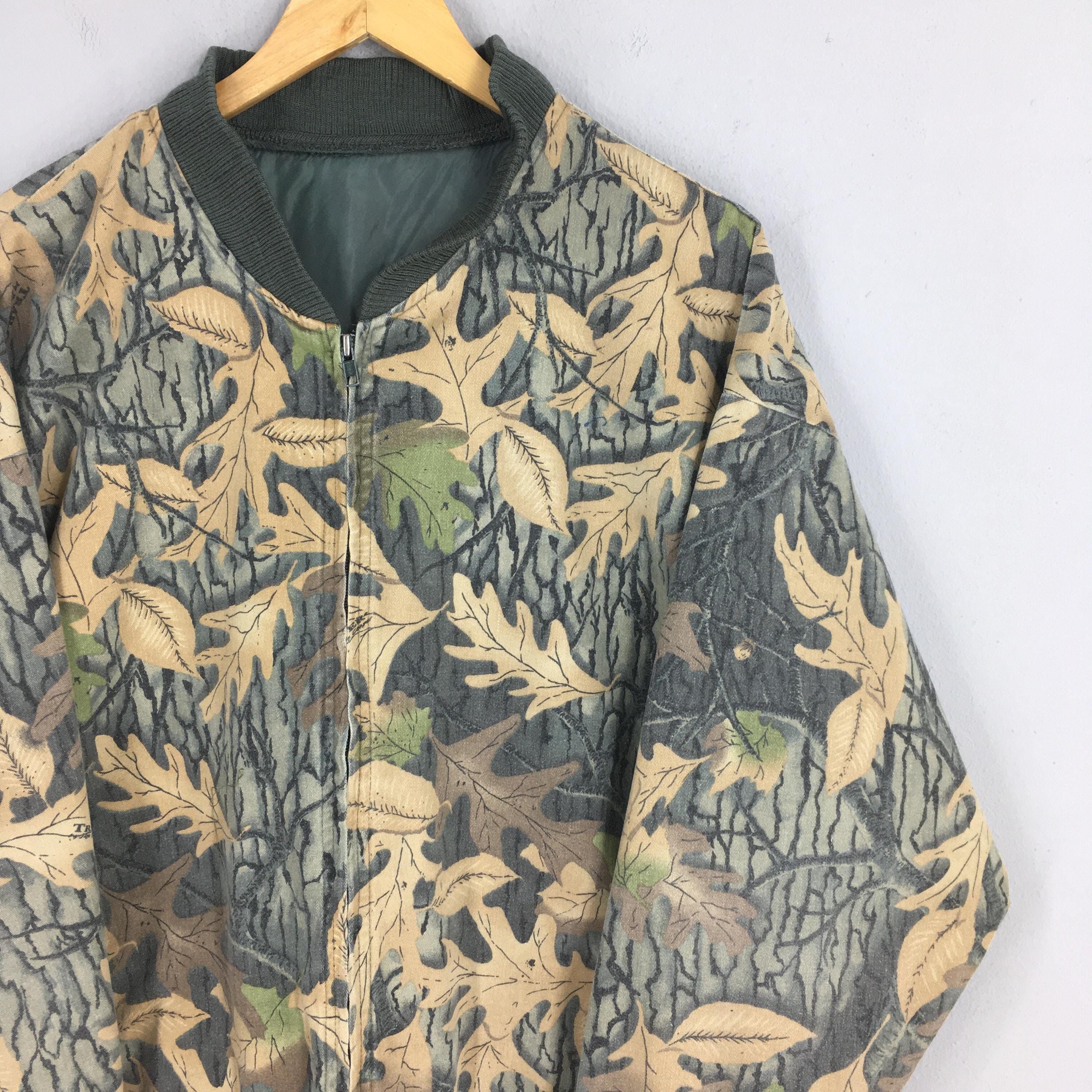 Mossy Oaks Vintage Bushmaster Real Tree Camo Zipper Jacket XLarge Size US XL / EU 56 / 4 - 2 Thumbnail
