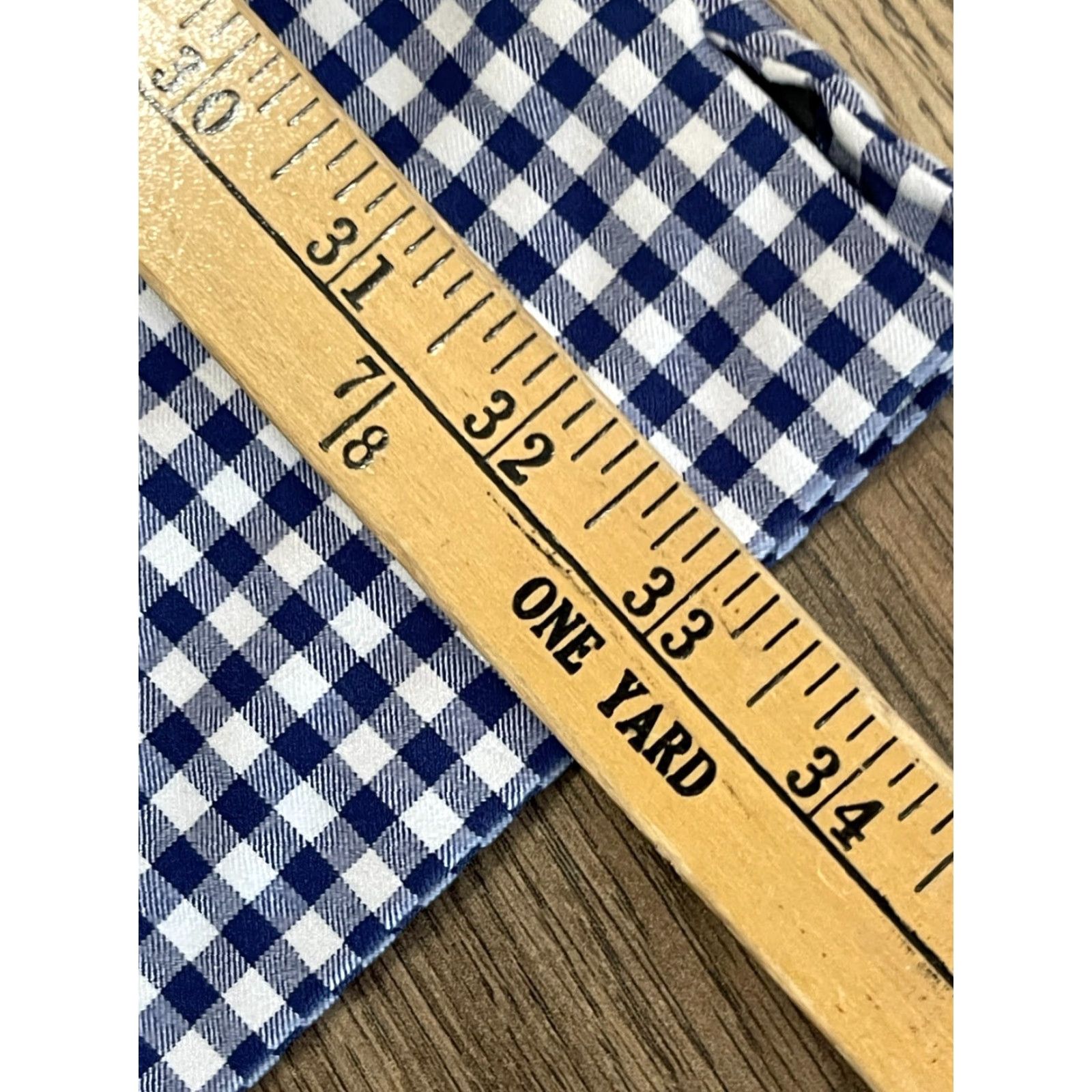 Vintage Halogen Pants Women Size 2 Plaid Ankle Straight Leg Blue White Casual Vintage: No Size 26" / US 2 / IT 38 - 5 Thumbnail